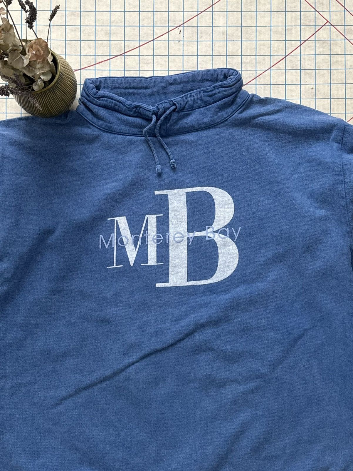 Other × Vintage Vintage Monterey Bay Tourist Pull Over Sweater Faded Blue XL Size US XL / EU 56 / 4 - 4 Thumbnail