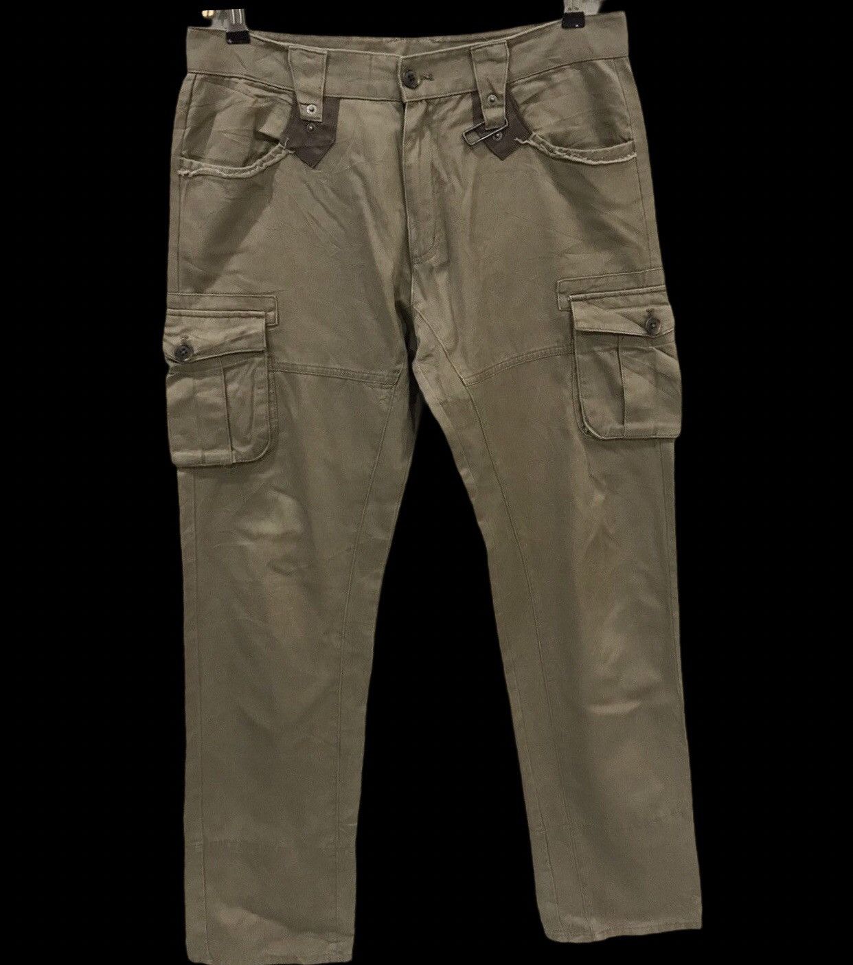 PPFM × Seditionaries PPFM Japan Streetwear Dope ANARCHYDENIM Series Cargo Pant Size US 31 - 1 Thumbnail