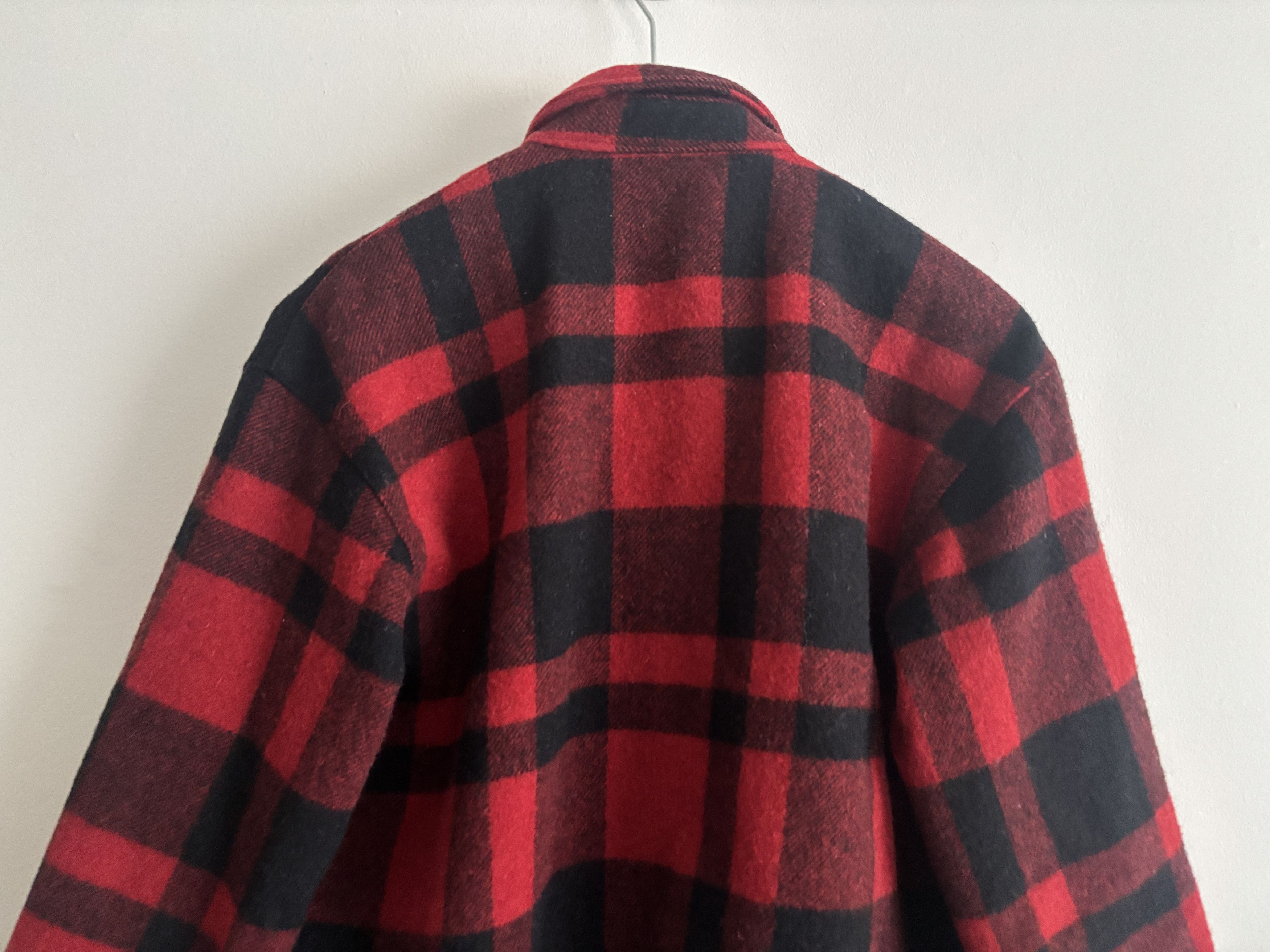 Polo Ralph Lauren Vintage miUSA Buffalo Plaid Wool Zip Jacket - Small Size US S / EU 44-46 / 1 - 10 Thumbnail