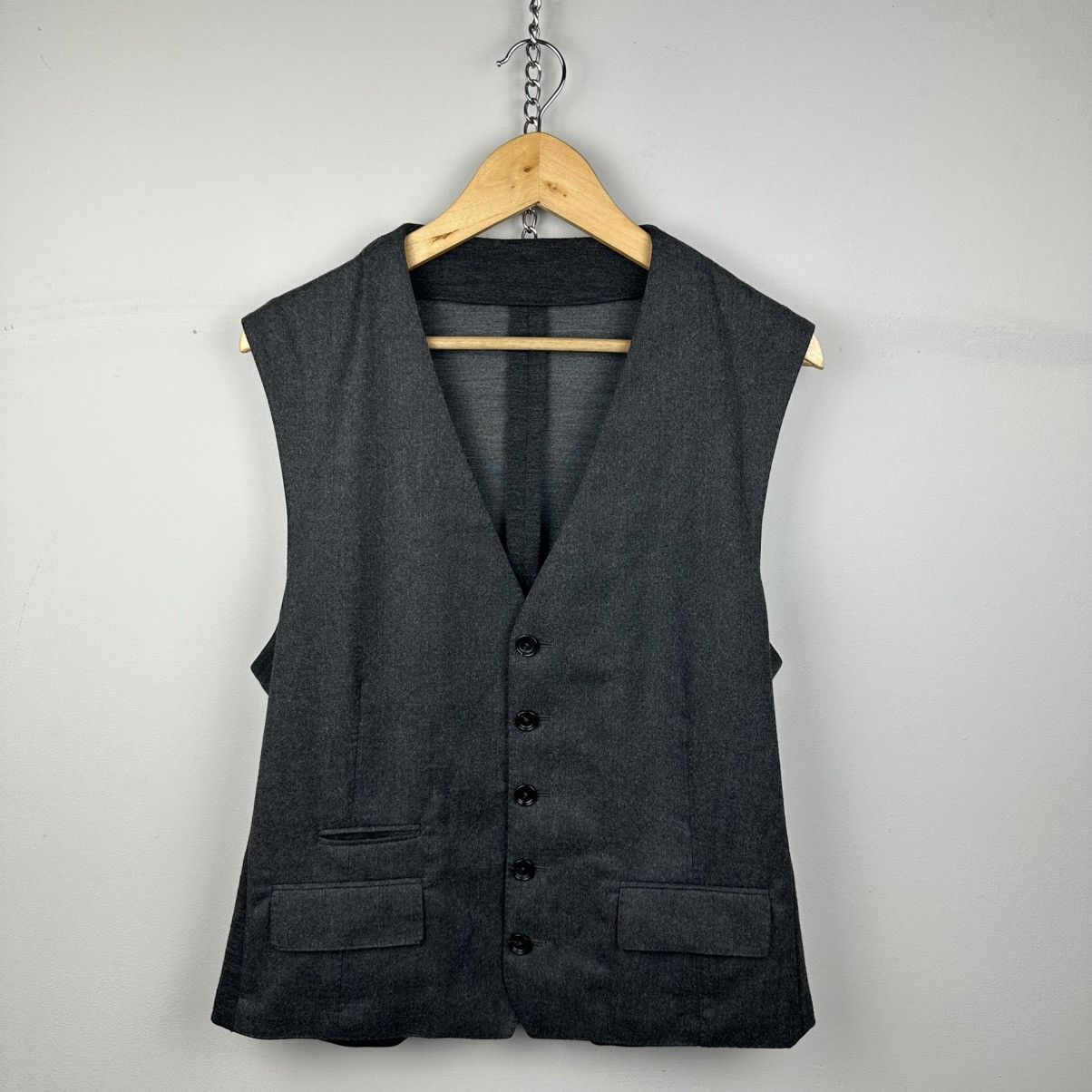 Z Zegna Vintage Z Zegna Wool Vest Men’s Size: 50 Size 50R - 1 Thumbnail