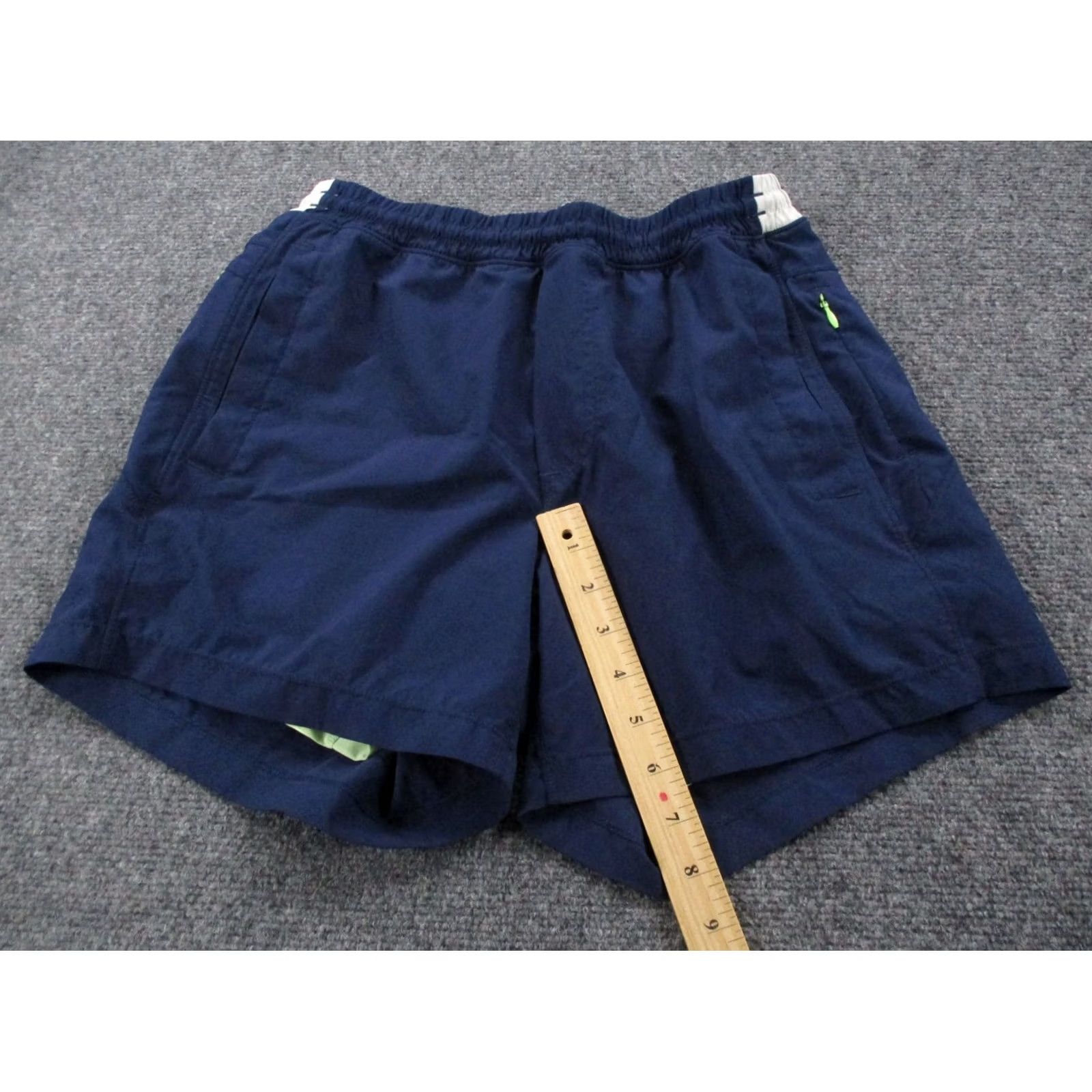 Vintage Bird Dogs Shorts Mens M Blue Athletic Performance Stretch Gym Sports Run Size US 31 - 3 Thumbnail