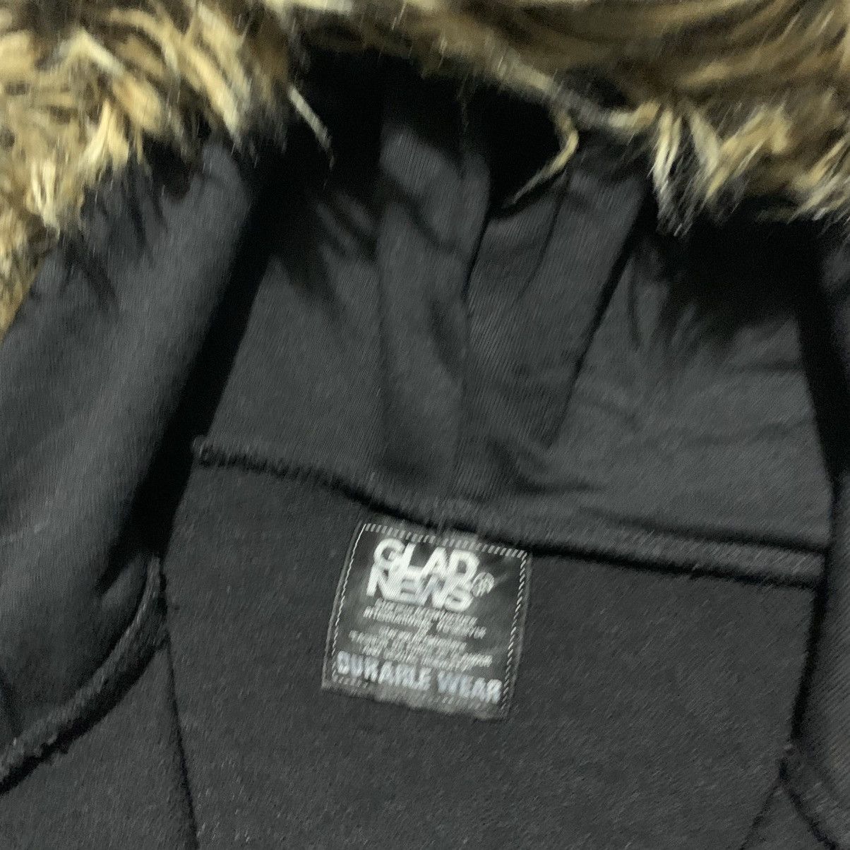 Japanese Brand Gladnews skull fur zip hoodie Size US M / EU 48-50 / 2 - 5 Thumbnail