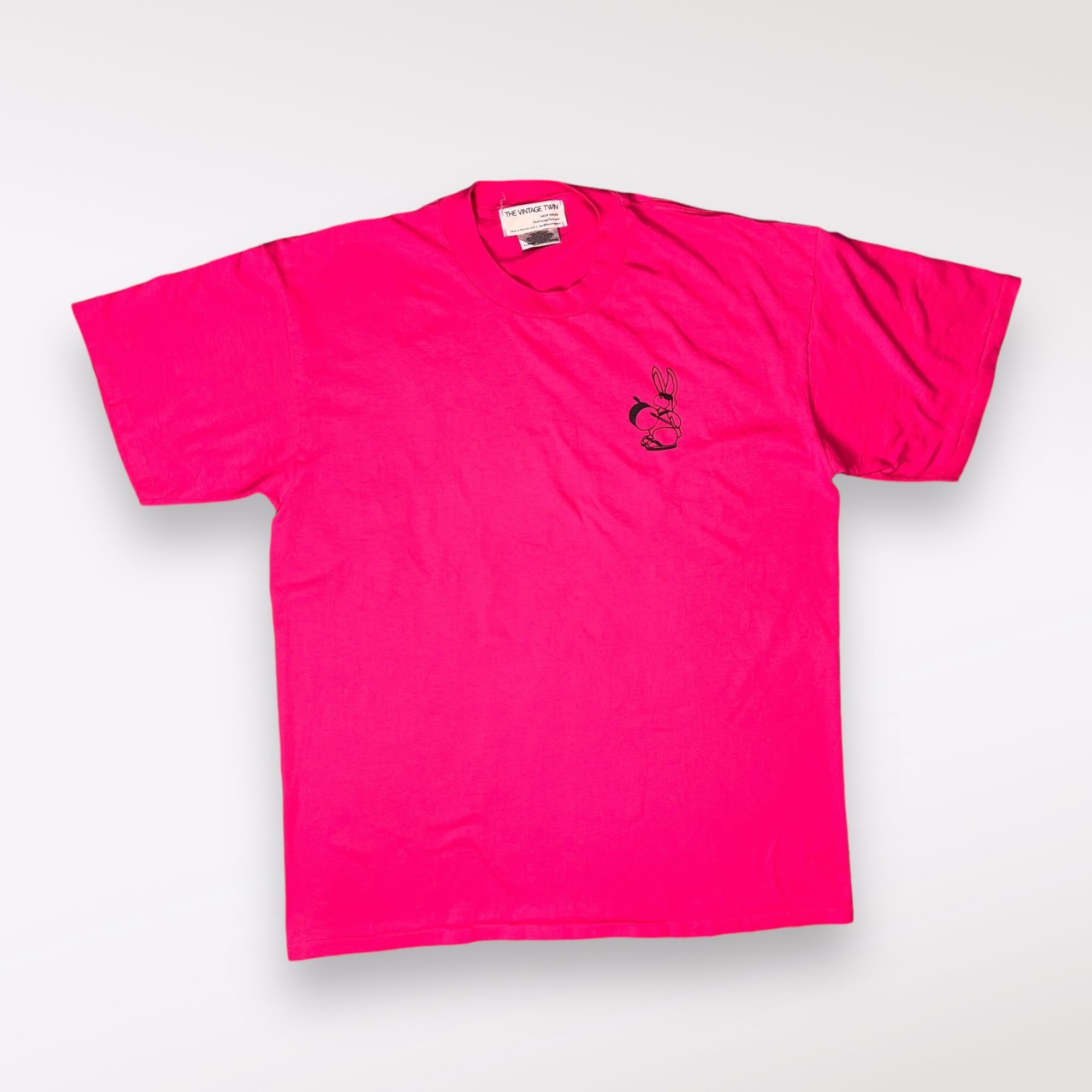 Vintage Vintage Oneita AlliedSignal T-Shirt Pink Short Sleeve XL Size XL / US 12-14 / IT 48-50 - 1 Thumbnail