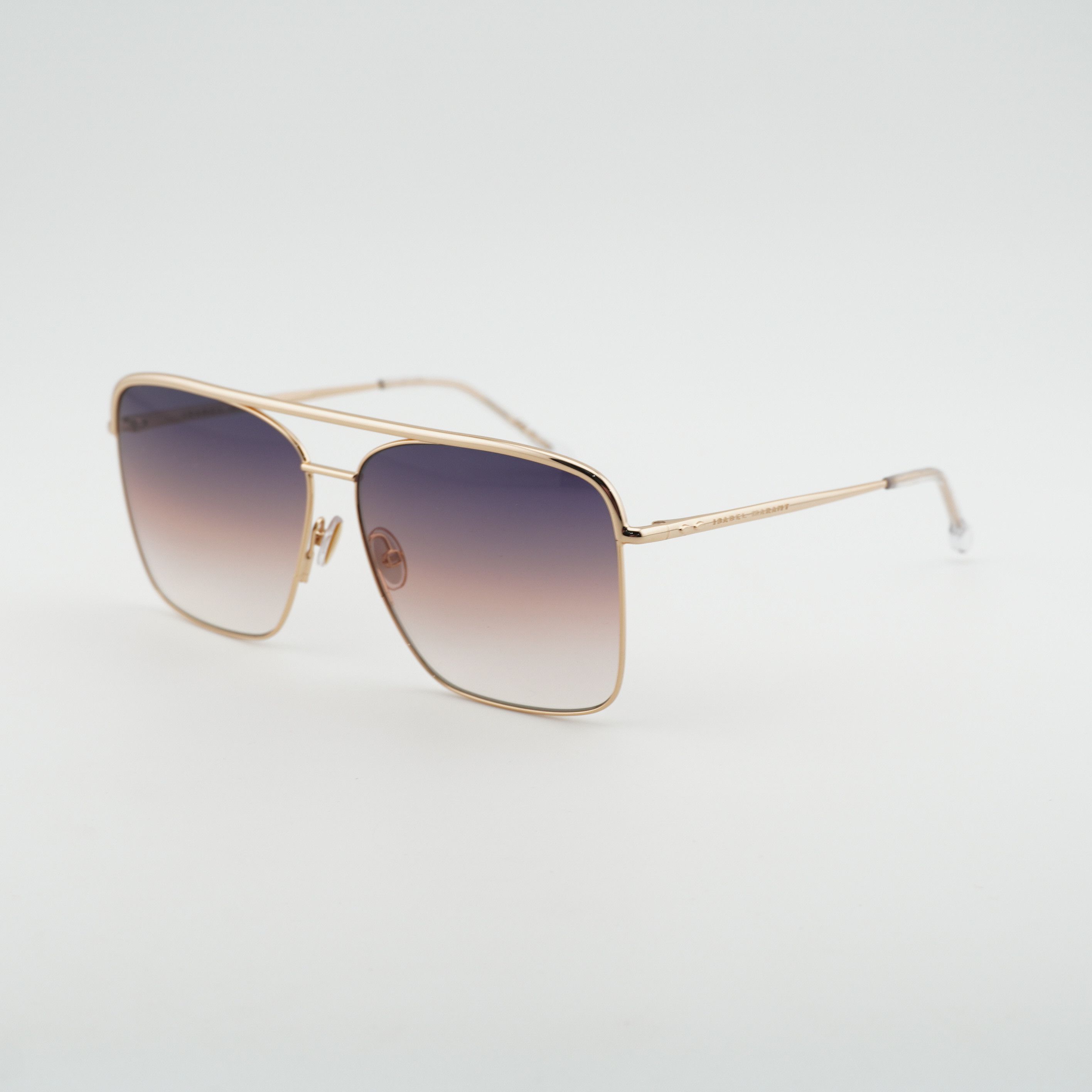 Isabel Marant Isabel Marant IM 0118/S 0000 FF Sunglasses Gold Square Frame Size ONE SIZE - 6 Thumbnail