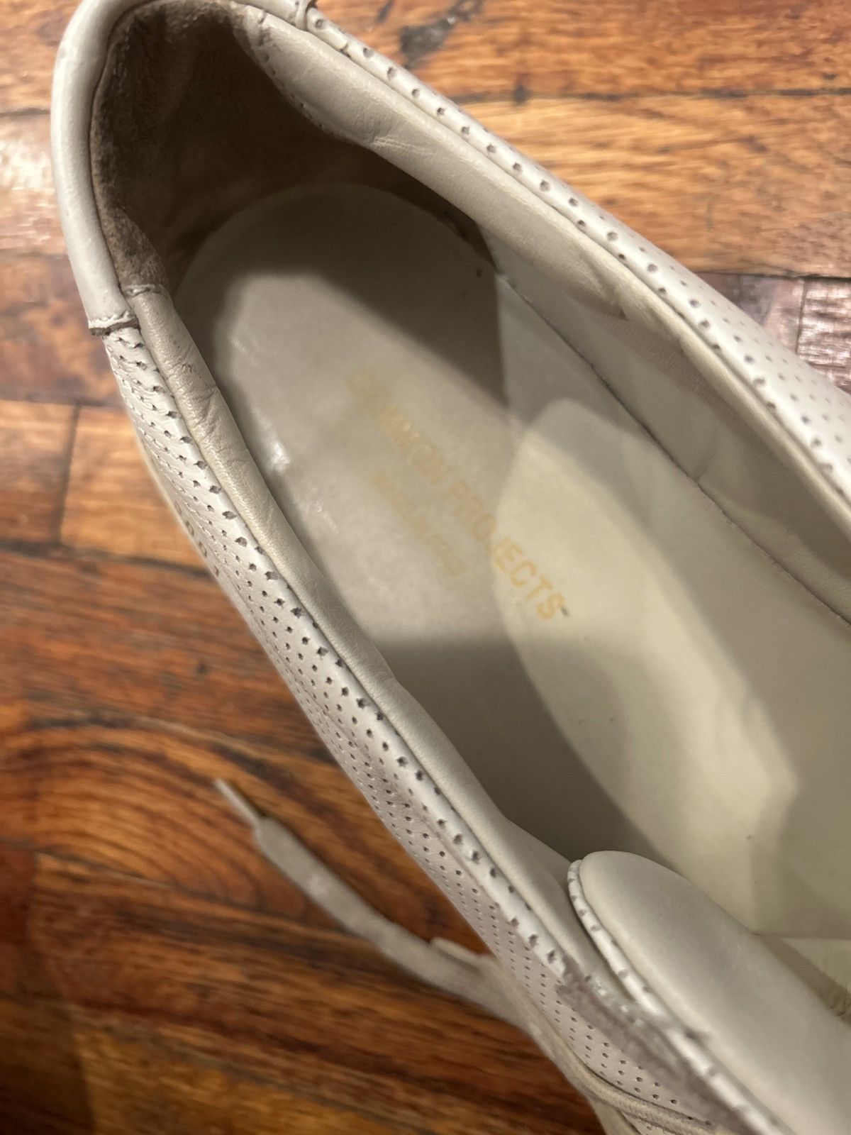 Common Projects Common Project Original Achilles Low Leather Sneakers White Size US 12.5 / EU 45-46 - 6 Thumbnail