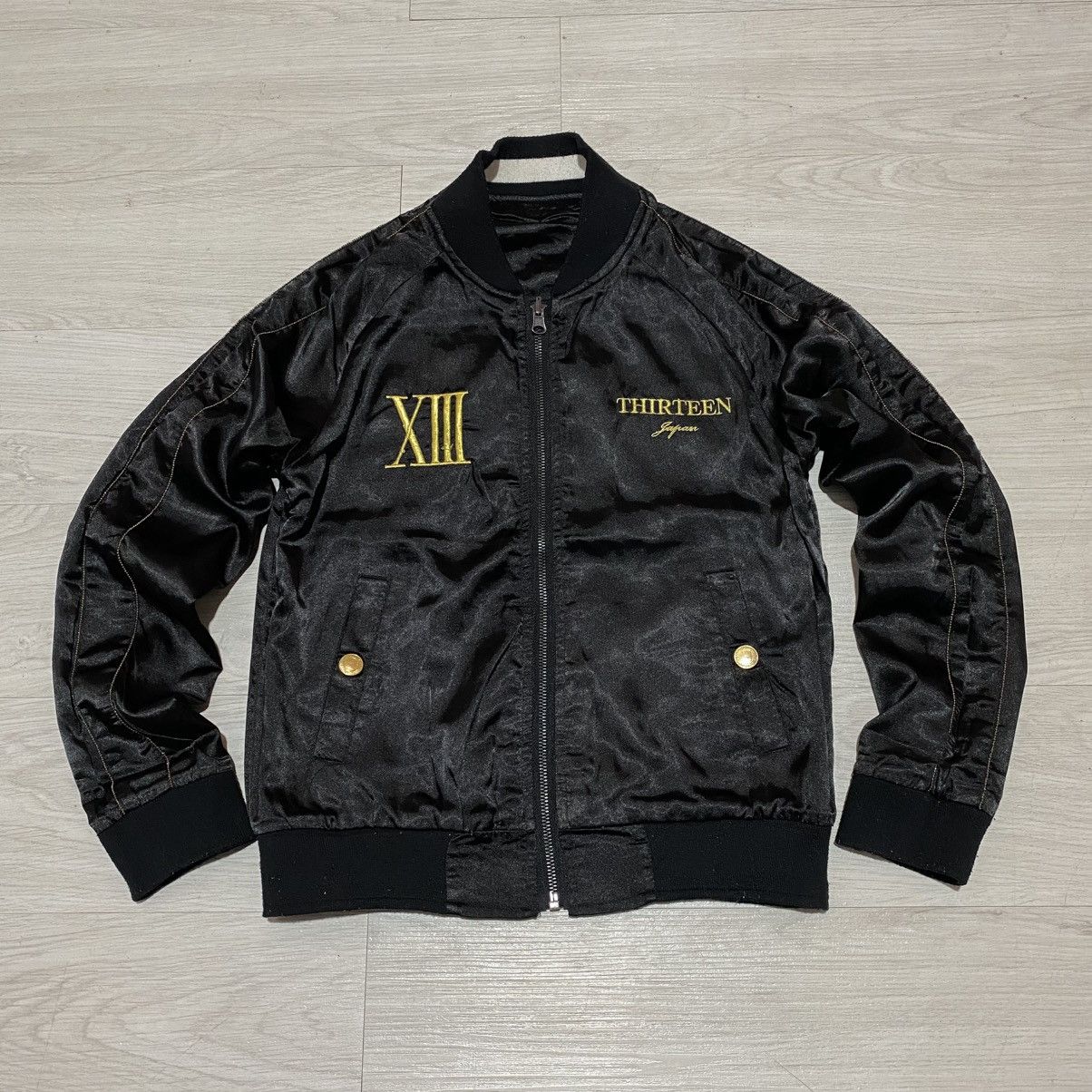 Japanese Brand 2000s y2k thriteen japan reversible sukajan jacket Size US S / EU 44-46 / 1 - 5 Thumbnail
