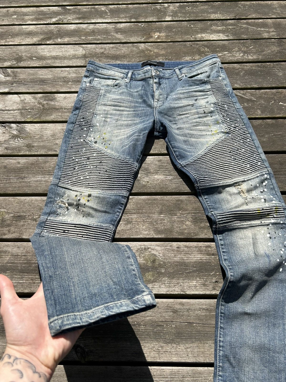 Represent Clo. Represent Slim Tapered Jeans Size US 34 / EU 50 - 5 Thumbnail