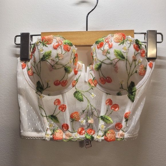Victoria's Secret Victoria's Secret Dream Angels Strawberry Bustier - 32B Size ONE SIZE - 1 Thumbnail