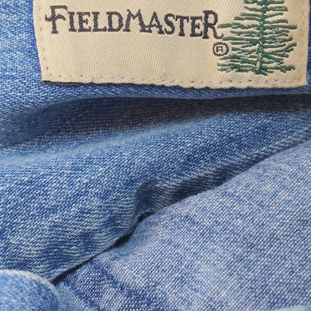 Fieldmaster Fieldmaster Sz L Sturgis 2001 Denim Blue Men's Shirt Vintag Size US L / EU 52-54 / 3 - 5 Thumbnail