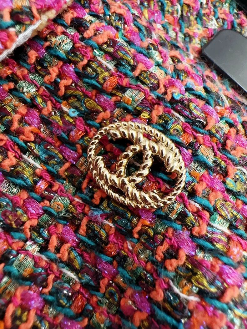 Chanel Chanel 19P Spring and Summer Preview Pink Mixed Color Twee Size 25" / US 0 / IT 36 - 4 Thumbnail