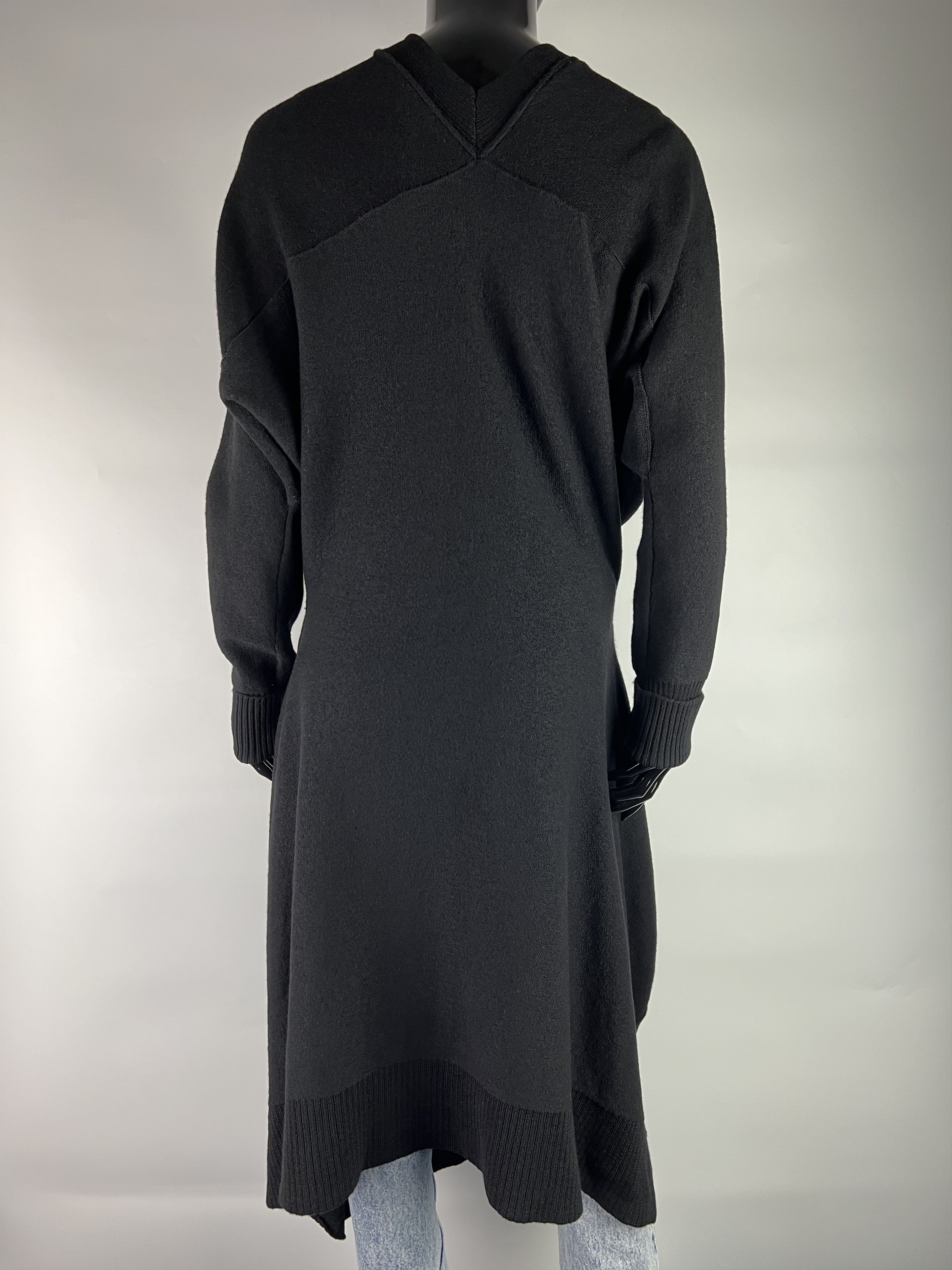 Sonia Rykiel Sonia Rykiel 100% Wool Long Cardigan Size S Oversized Size S / US 4 / IT 40 - 2 Thumbnail