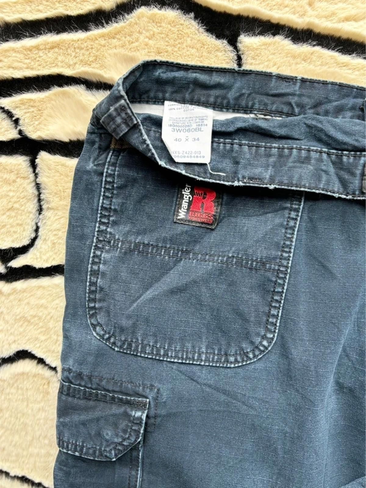 Other Men’s vintage carpenter workwear wide leg jeans size 40x34 Size US 40 / EU 56 - 3 Thumbnail