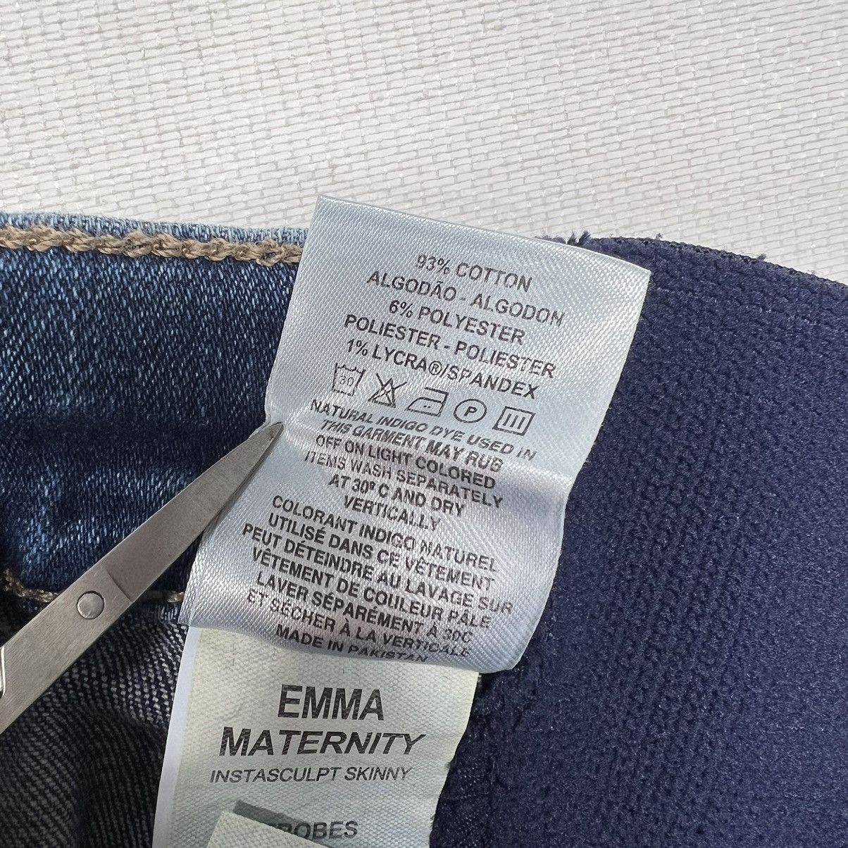 DL1961 DL1961 Jeans Emma Maternity Instasculpt Skinny Distressed Size 25" / US 0 / IT 36 - 13 Thumbnail