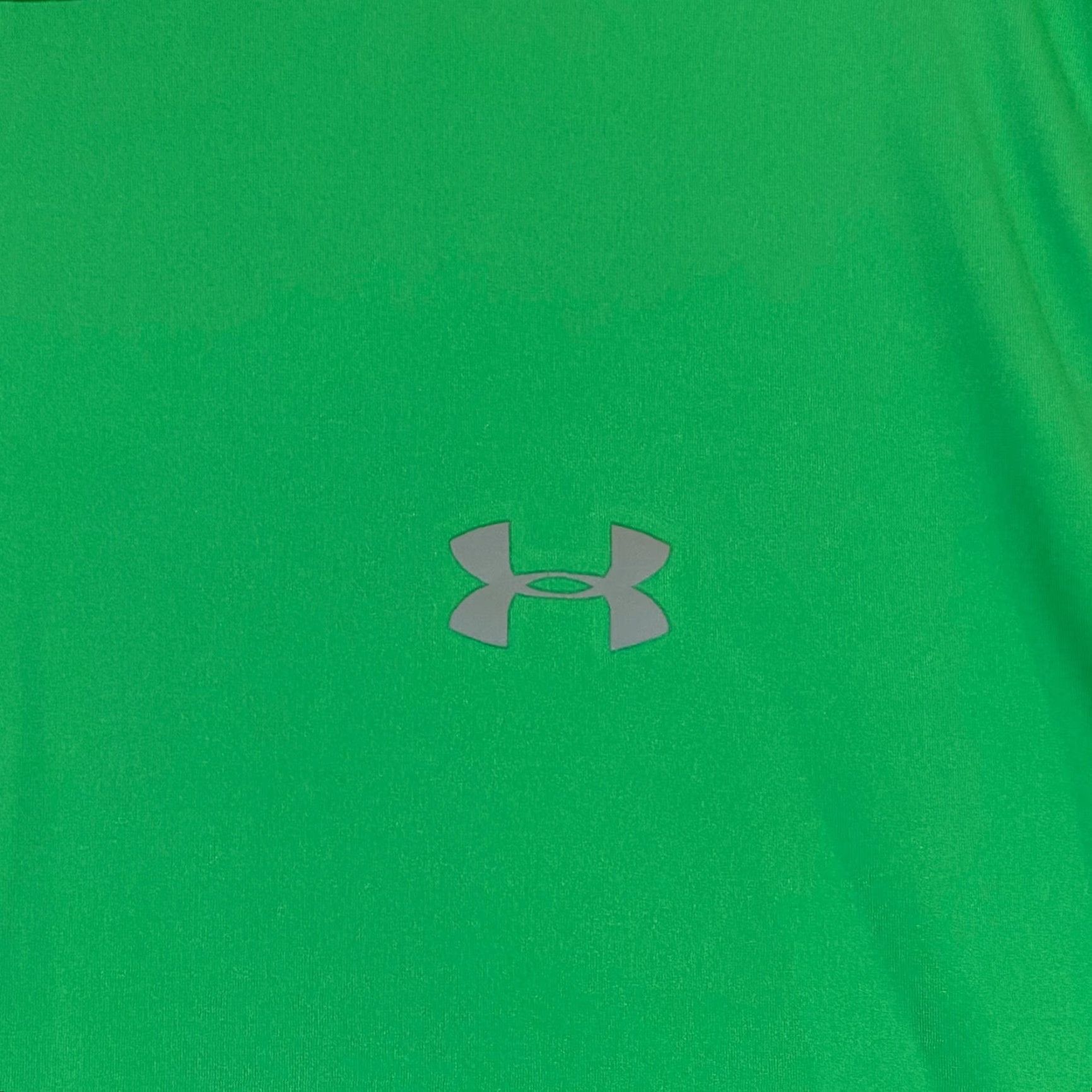 Nike Under Armour Shirt Mens XL Green Workout Tee Short Sleeve Athletic Heatgear Size US L / EU 52-54 / 3 - 3 Thumbnail