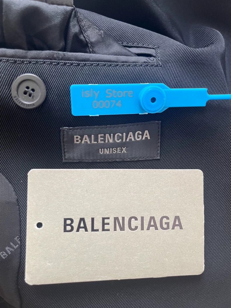 Balenciaga Balenciaga size 1 Solid single-breasted long-sleeved jacket Size US XS / EU 42 / 0 - 3 Thumbnail