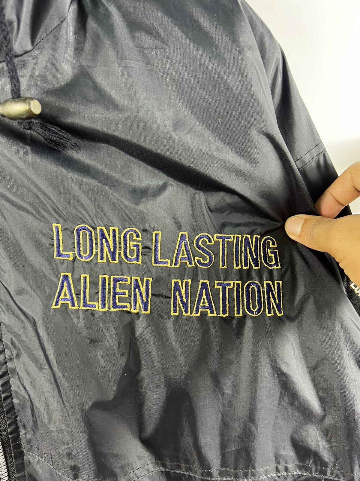 Alien Workshop ⚡️ VINTAGE STREETWEAR ALIEN NATION LONG LASTING WINDBREAKER Size US XL / EU 56 / 4 - 5 Thumbnail