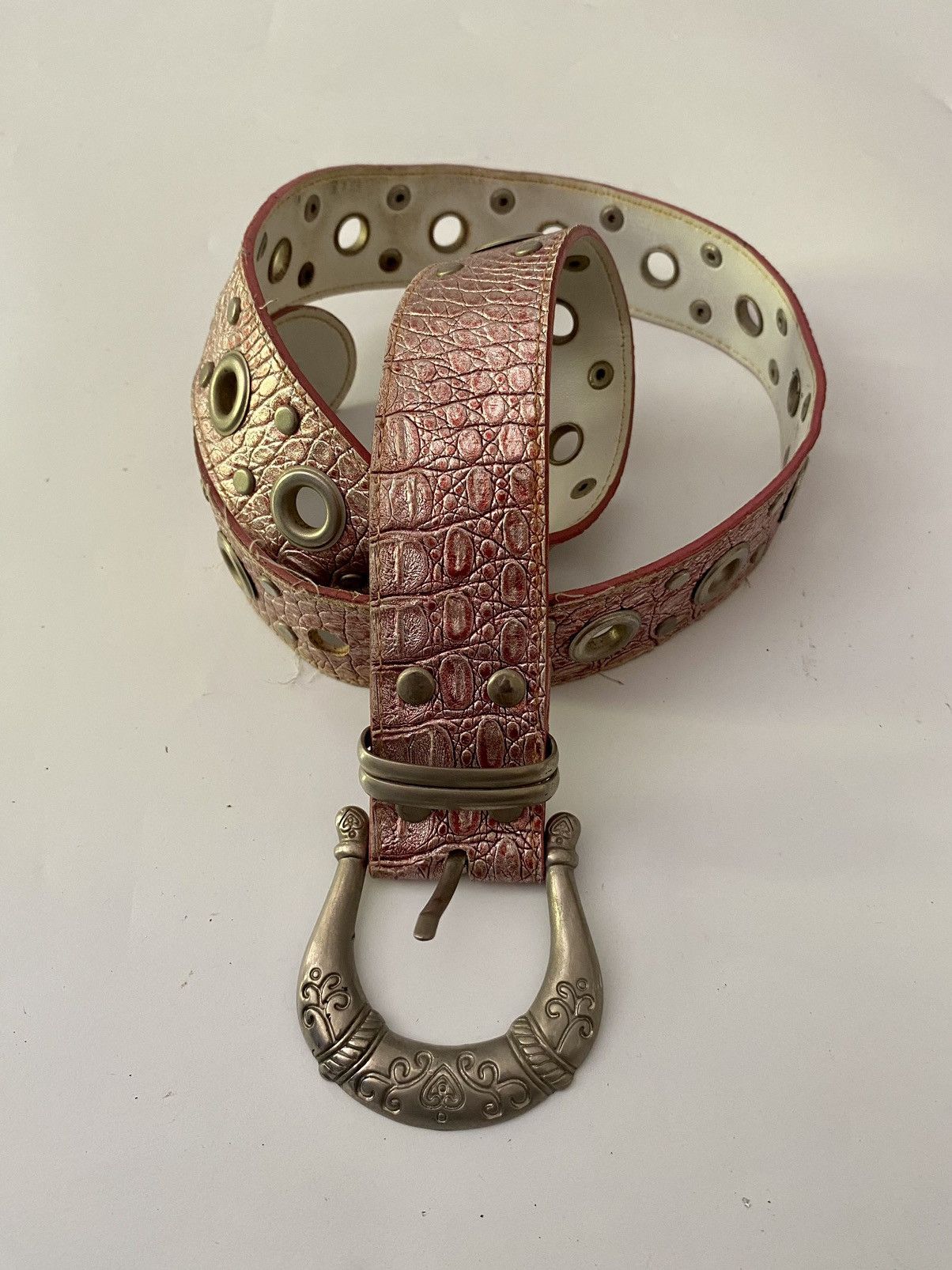 Beauty Beast × If Six Was Nine × Vintage vintage studded leather belt Size ONE SIZE - 3 Thumbnail