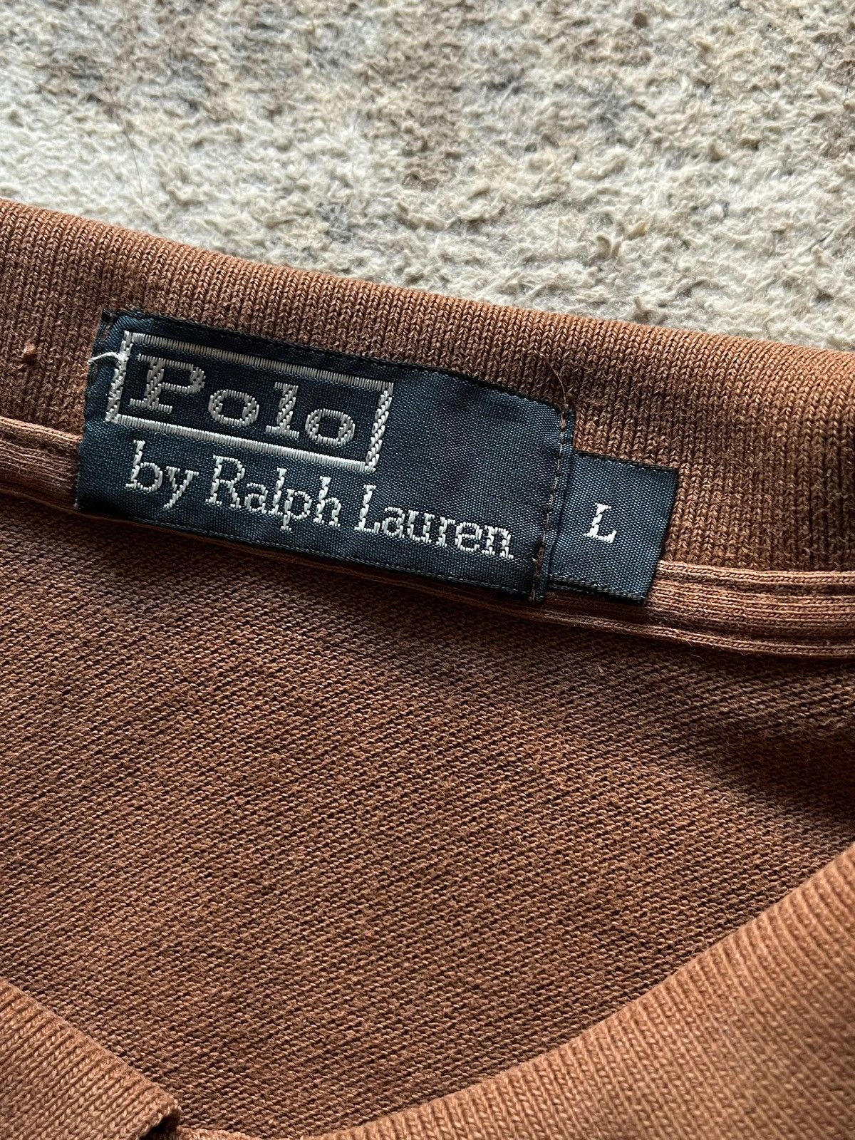 Polo Ralph Lauren Polo Ralph Lauren Small Pony Sz L Small Pony Brown Size US L / EU 52-54 / 3 - 6 Thumbnail