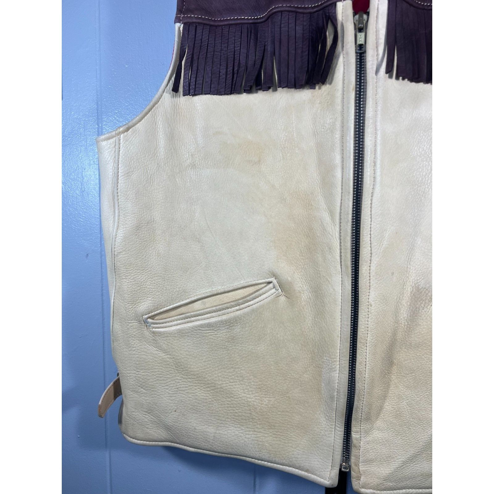 Other Vintage 70s Uber Owatonna Fringe Natural Buck Deer Skin West Size US M / EU 48-50 / 2 - 7 Thumbnail