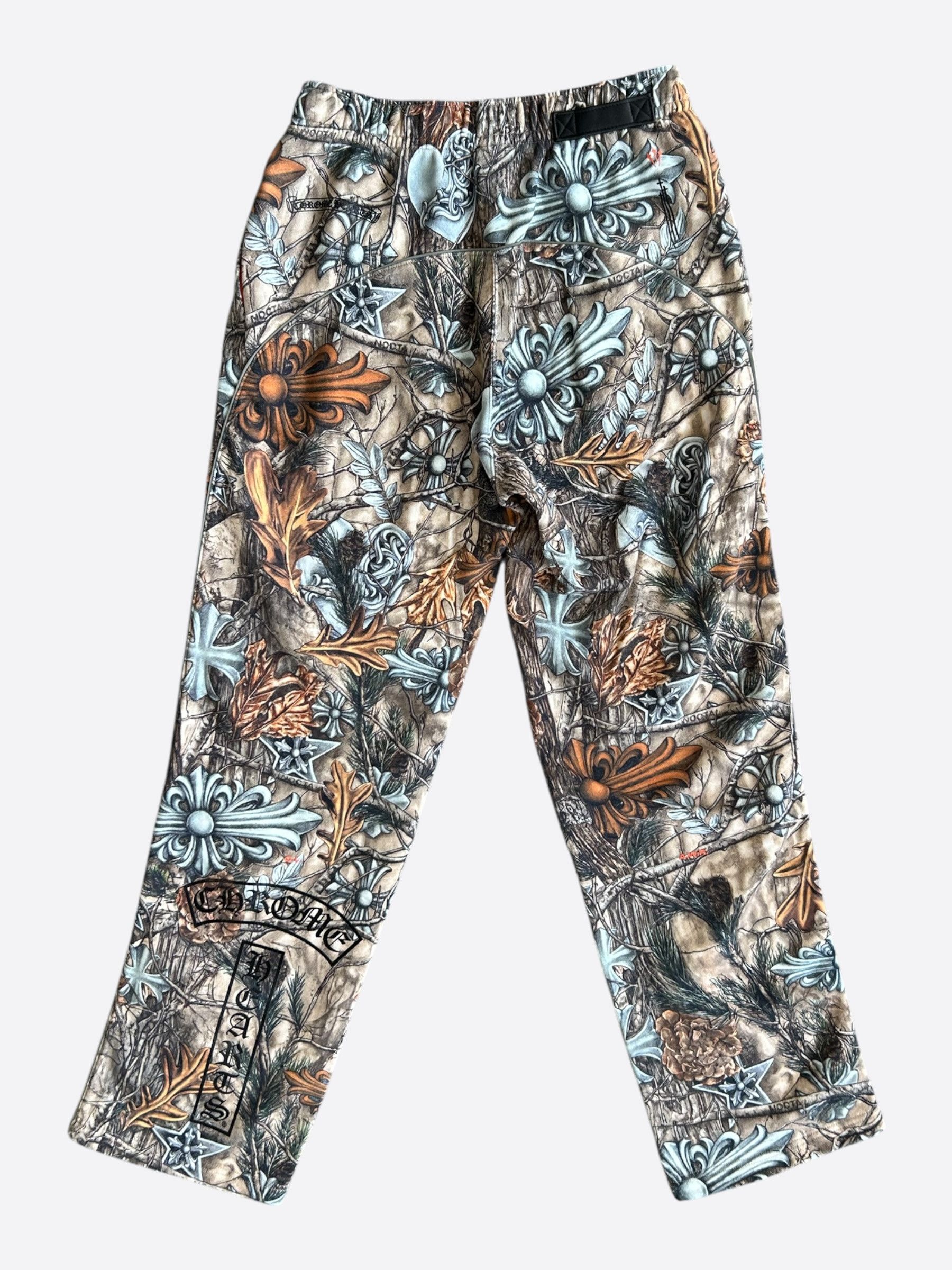 Chrome Hearts Nike NOCTA Camouflage Horseshoe Logo Sweatpants Size US 32 / EU 48 - 2 Thumbnail