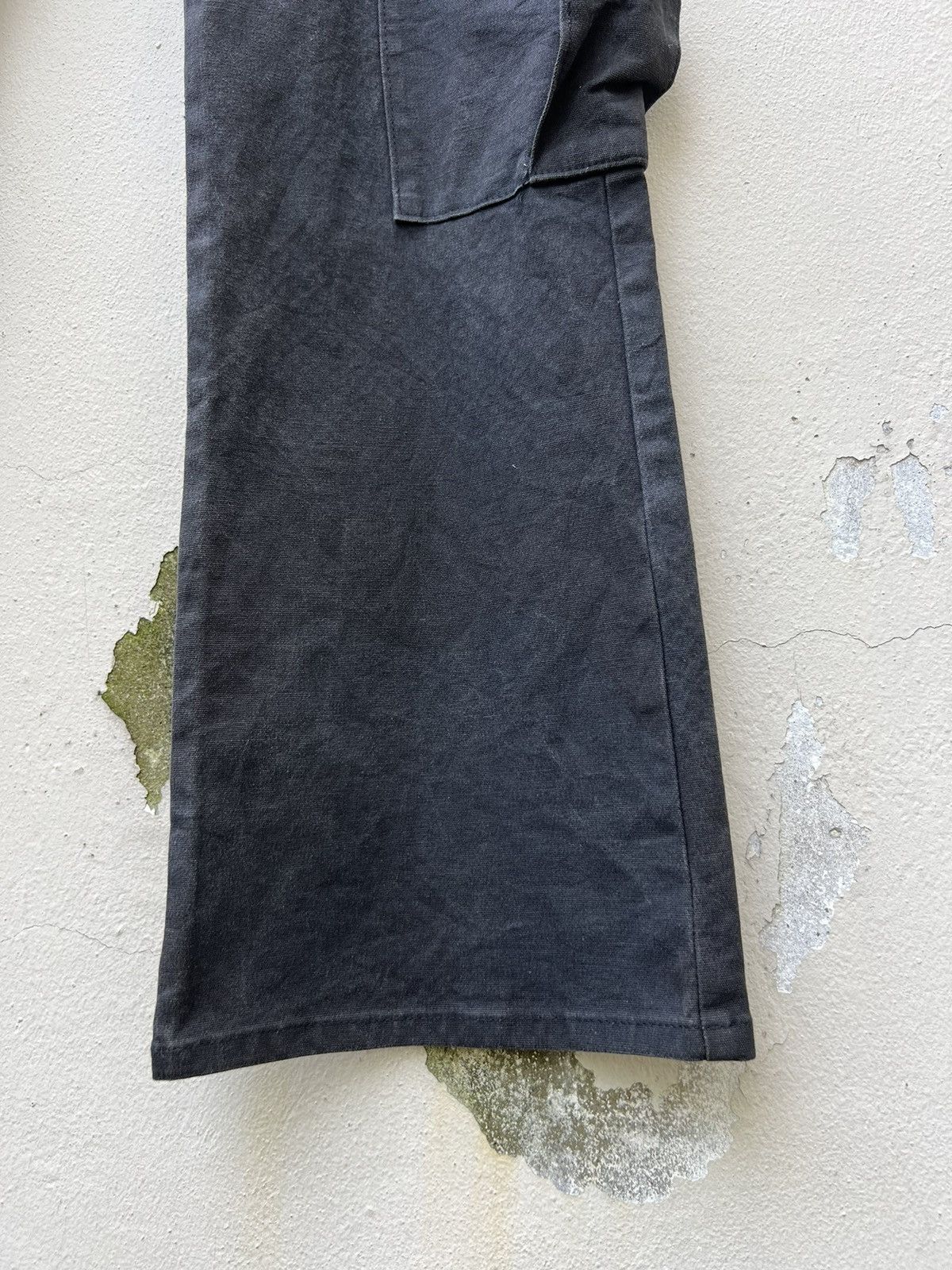 Vintage Vintage Modzart London Fade Camo Stretch Cargo Flare Trouser Size US 27 - 13 Thumbnail