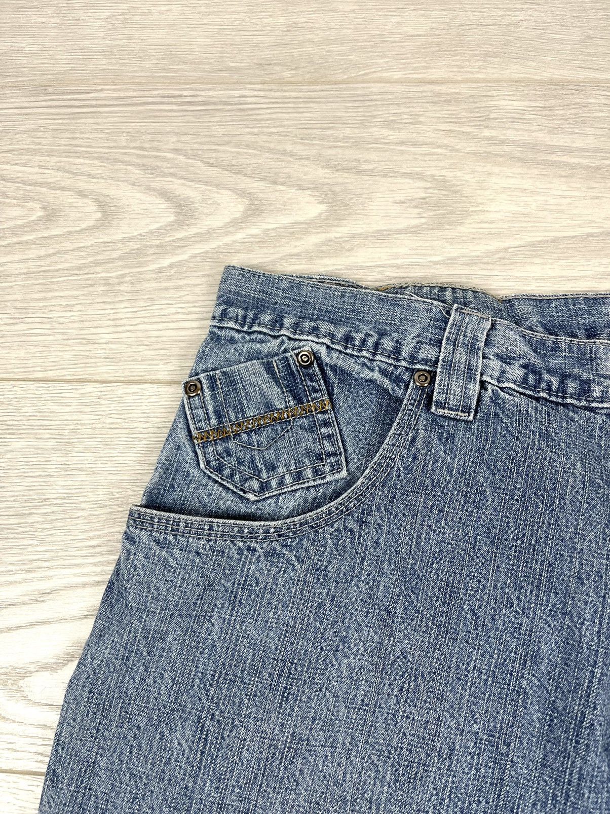 If Six Was Nine × Vintage Just Jeans Vintage Baggy Wide Washed Denim Pants Y2K Size US 36 / EU 52 - 6 Thumbnail