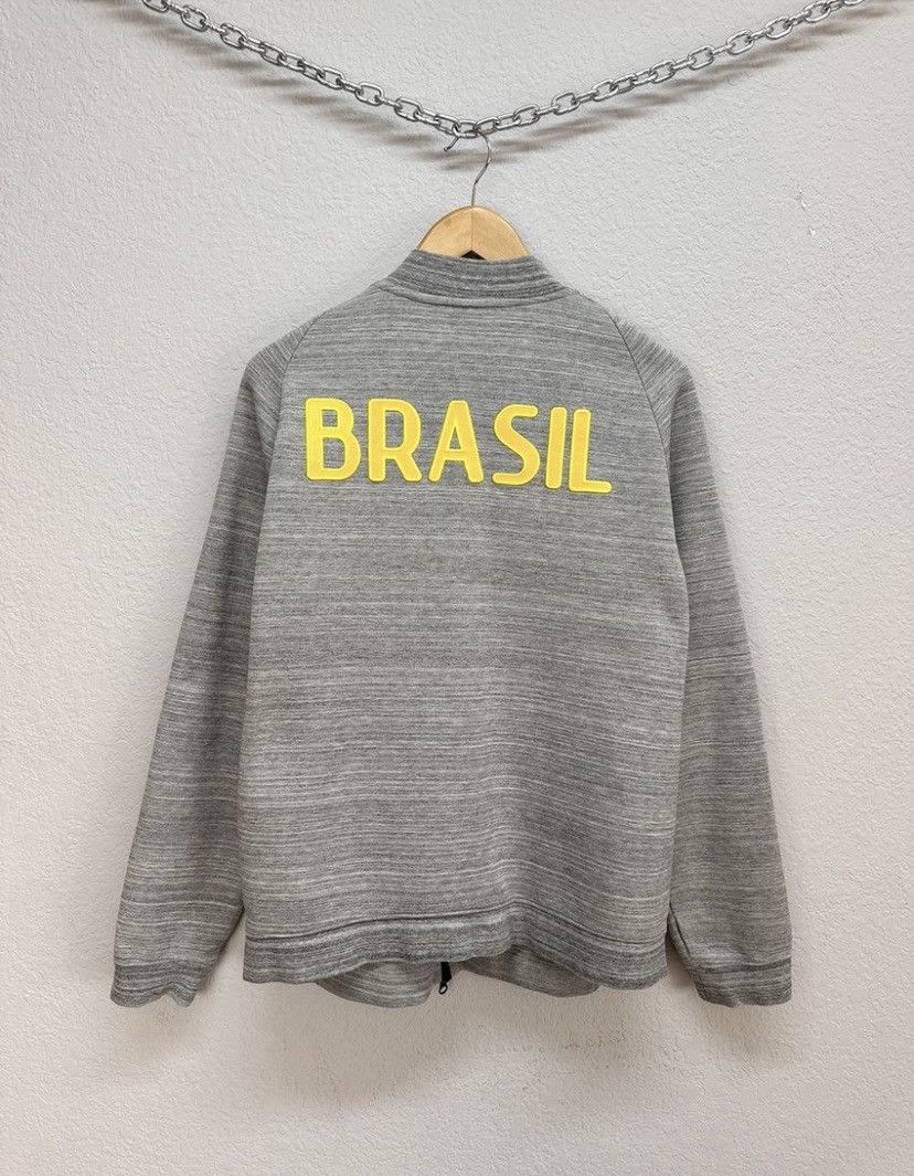Nike Nike Halfzip Tech Fleece Brazil Size US L / EU 52-54 / 3 - 7 Thumbnail