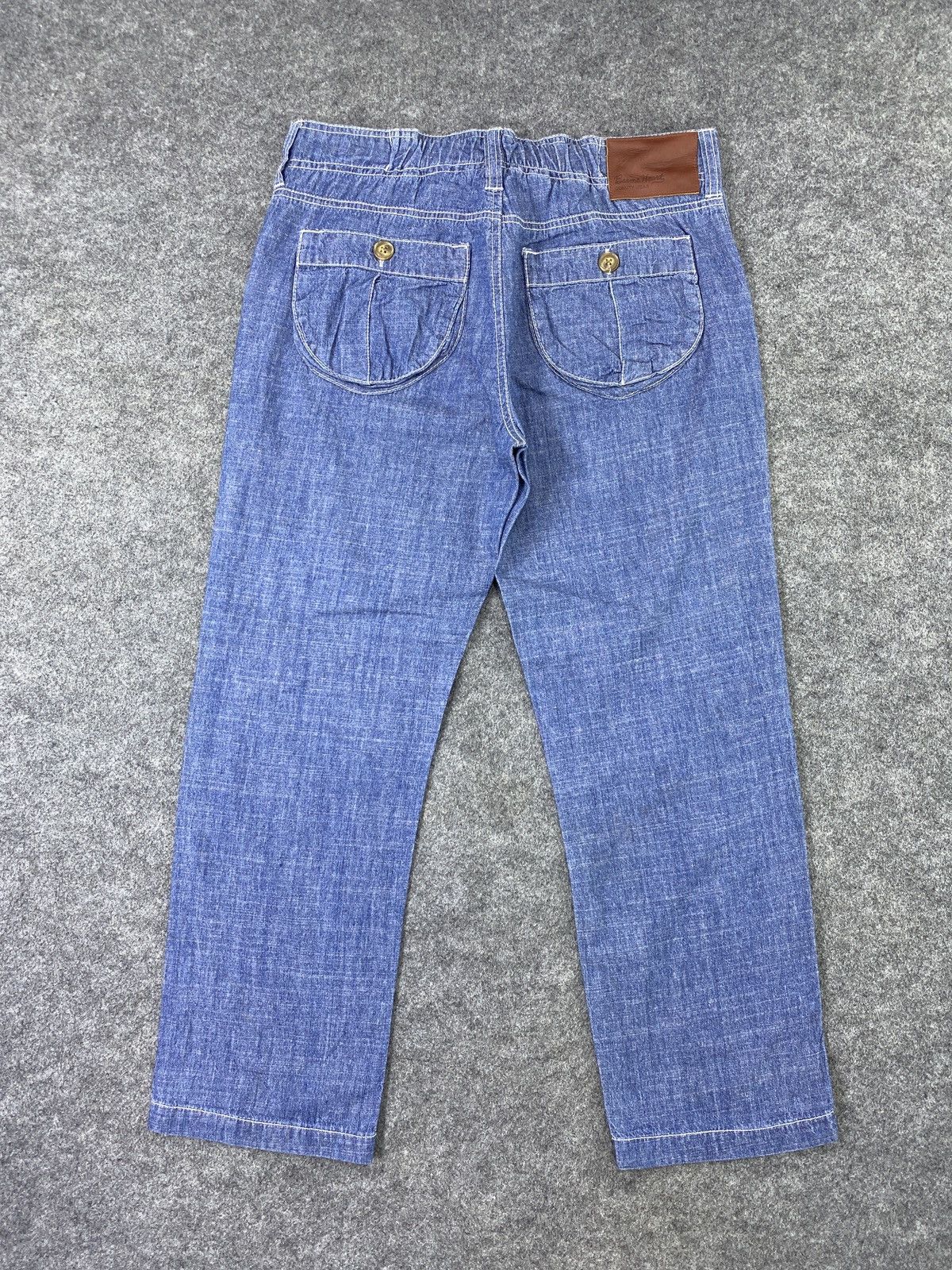 Beams Plus × Jean Beams heart capri Jeans - J993 Size 30" / US 8 / IT 44 - 4 Thumbnail