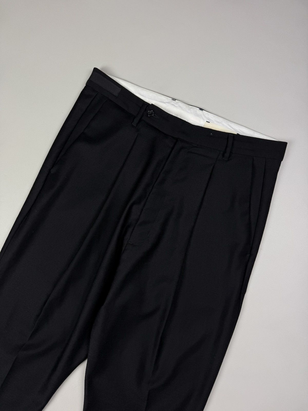ADNYM ATELIER Adnym Atelier Men’s Avant-garde Drop Crotch Pants Trousers Size US 32 / EU 48 - 2 Thumbnail