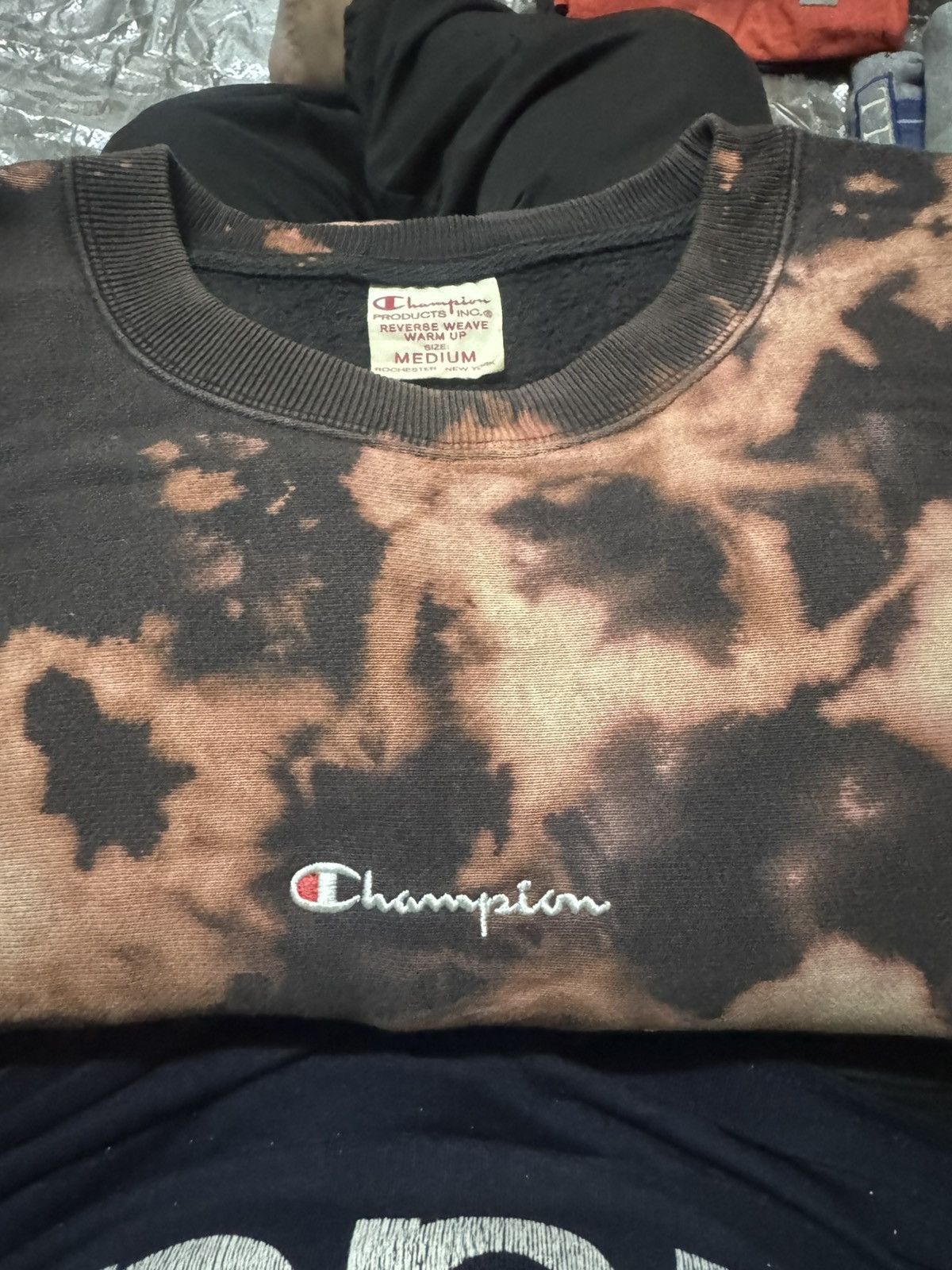 Champion CHAMPION TIE DYE VINTAGE 80s Size US M / EU 48-50 / 2 - 2 Thumbnail