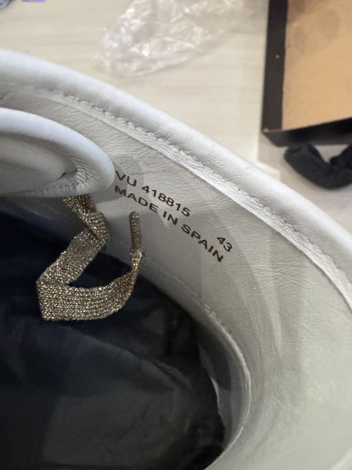 Saint Laurent Paris Saint Laurent Paris SS16 Checkerboard High Top Sneaker Size US 10 / EU 43 - 10 Thumbnail