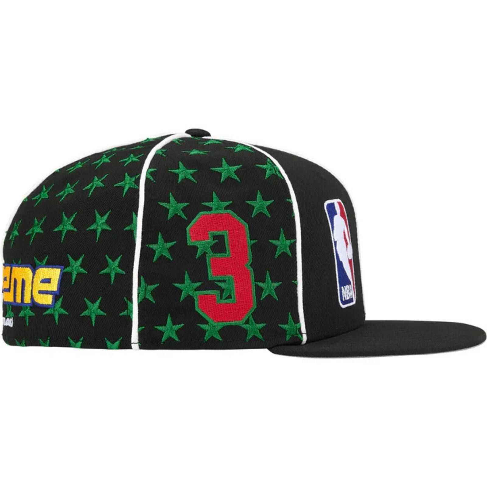 New Era Supreme Mitchell & Ness Teams New Era 59Fifty Fitted Hat Size ONE SIZE - 4 Thumbnail