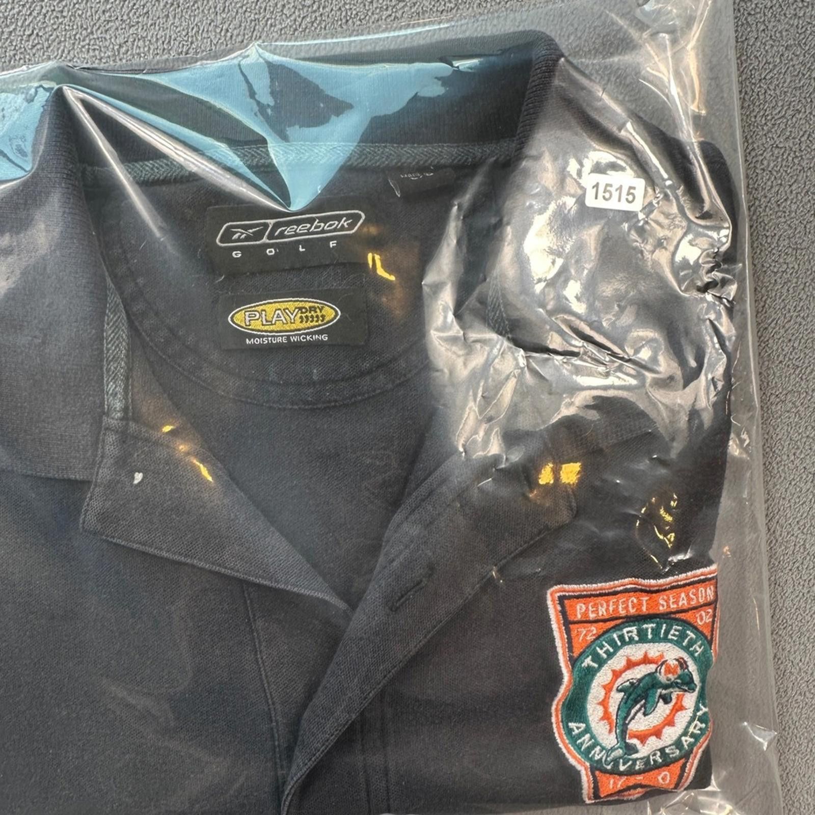 Other Vintage Rare Miami Dolphins Don Shula Golf Polo Reebok L Size US L / EU 52-54 / 3 - 8 Thumbnail