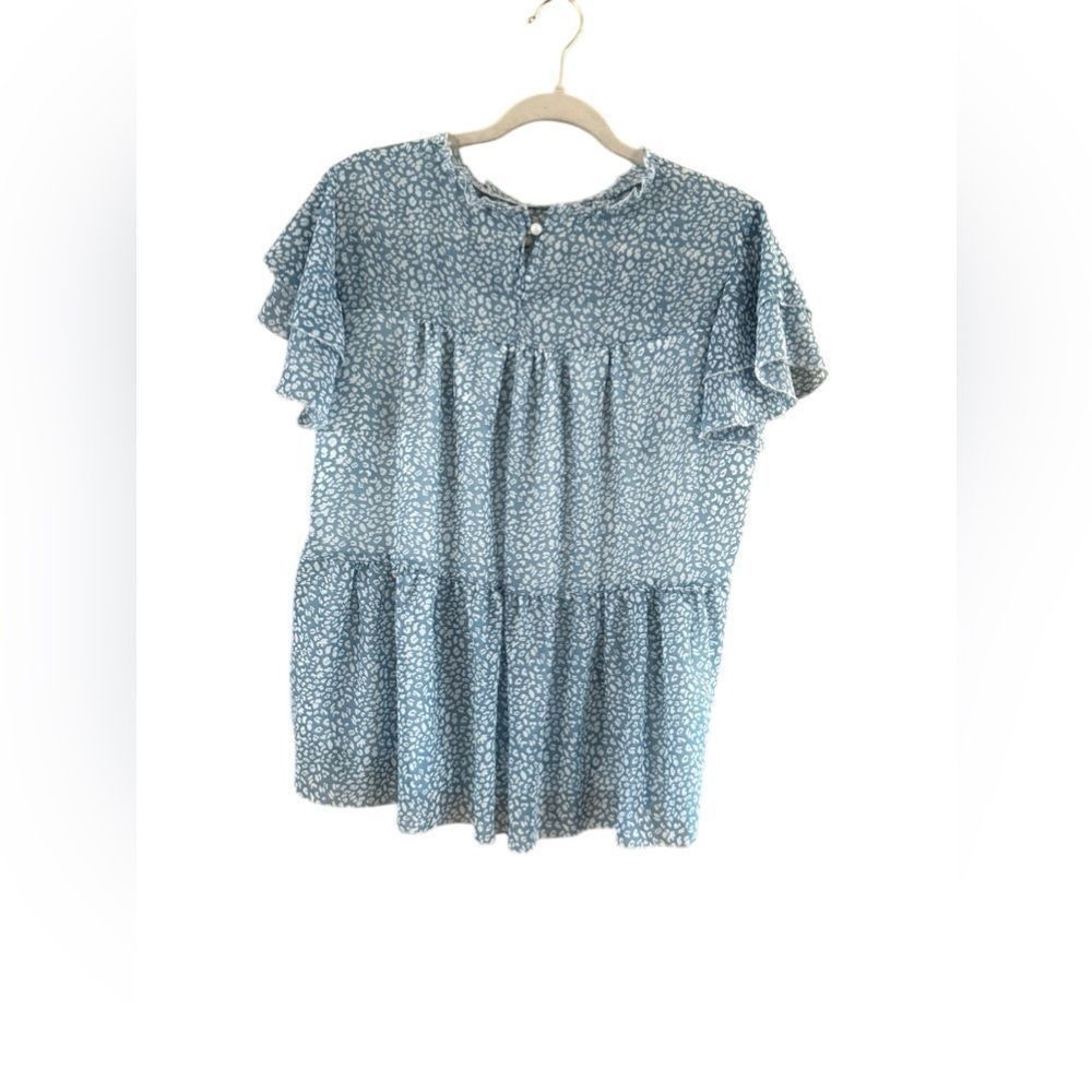 Other Amazon size XL blue with white dizzy flowers Size XL / US 12-14 / IT 48-50 - 9 Thumbnail