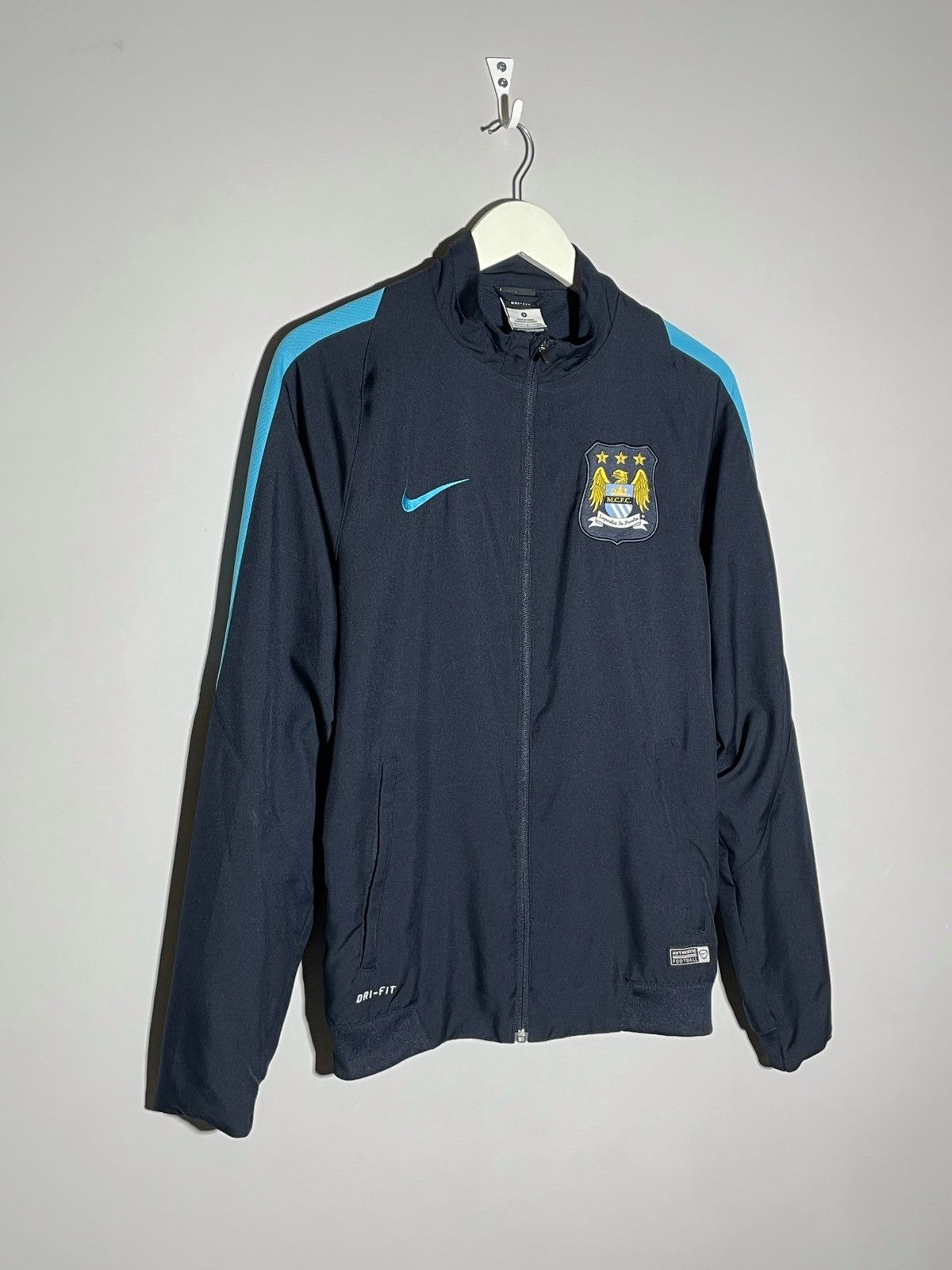 Nike Manchester City Nike Y2k Streetwear Football Jacket Size US S / EU 44-46 / 1 - 2 Thumbnail