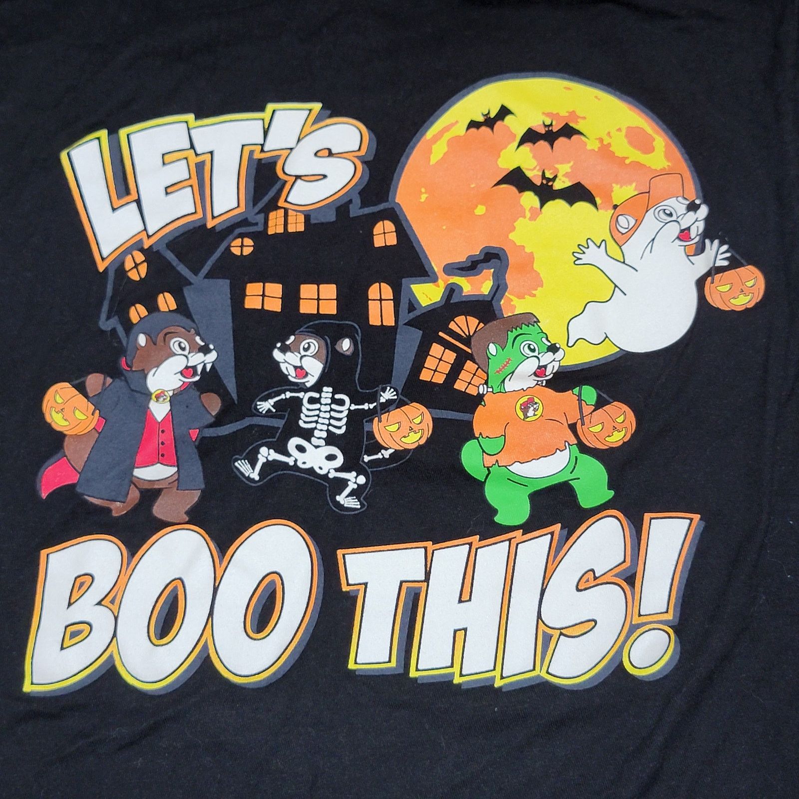 Other Buc-ee's Unisex Glow In The Dark Tee "Let's Boo This" -Small Size S / US 4 / IT 40 - 2 Thumbnail