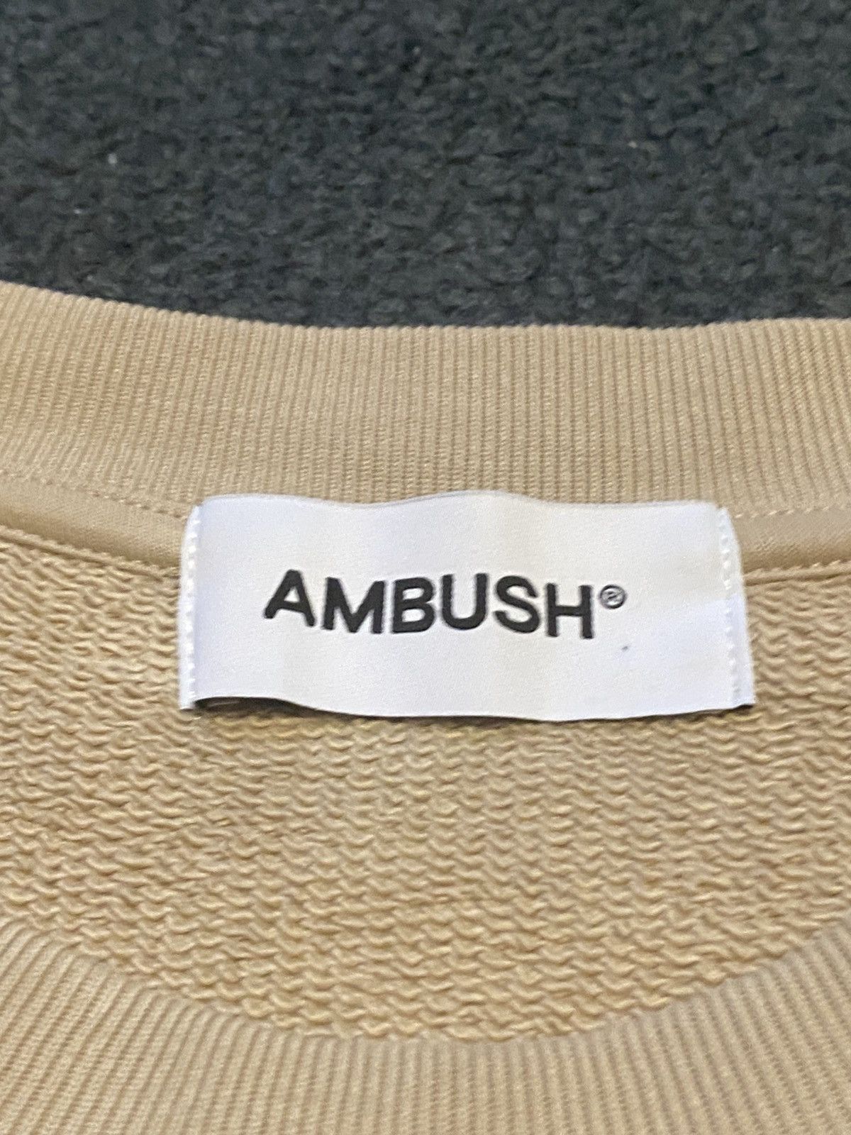 Ambush Design × Japanese Brand AMBUSH EMBROIDERED LOGO CREW NECK SWEATSHIRT Size US XL / EU 56 / 4 - 4 Thumbnail