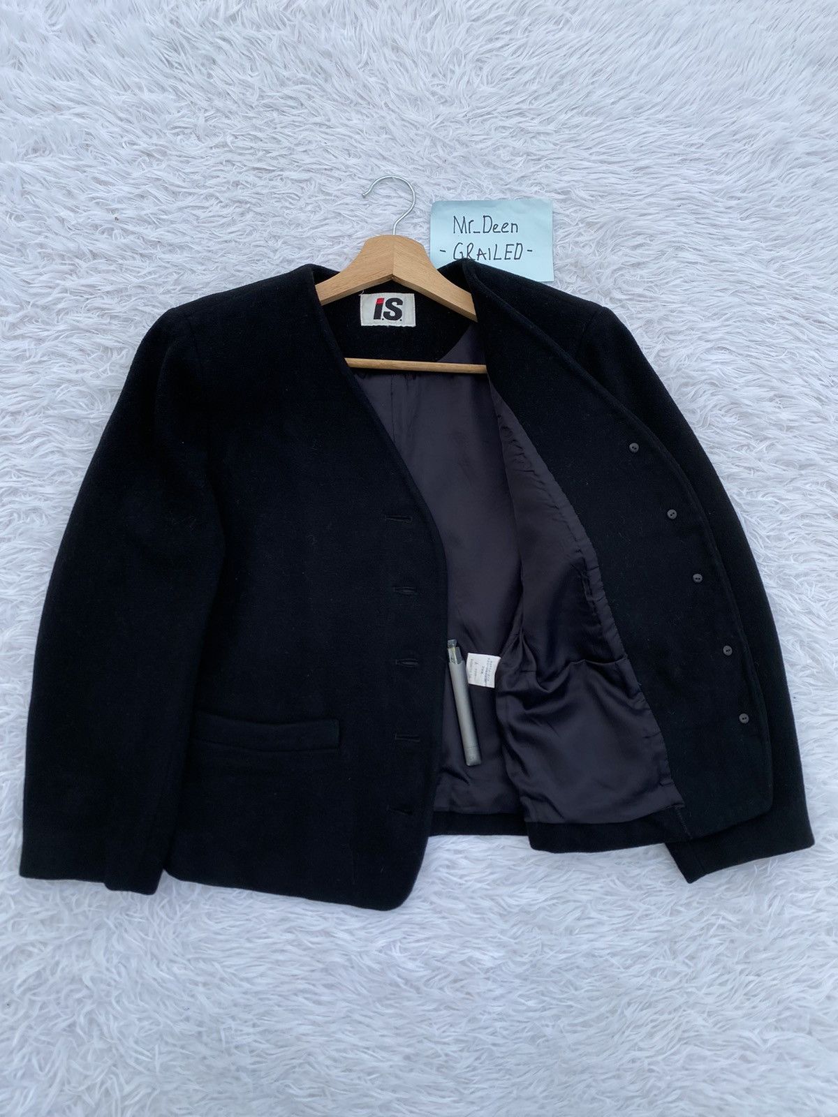 Issey Miyake Rare Vintage 80s Issey Miyake Wool Bazer /Jacket Size US M / EU 48-50 / 2 - 8 Thumbnail