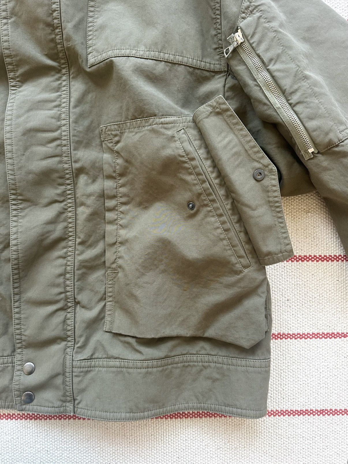 Dries Van Noten NWT SS25 Varsen Jacket in Dust size XL Size US XL / EU 56 / 4 - 11 Thumbnail