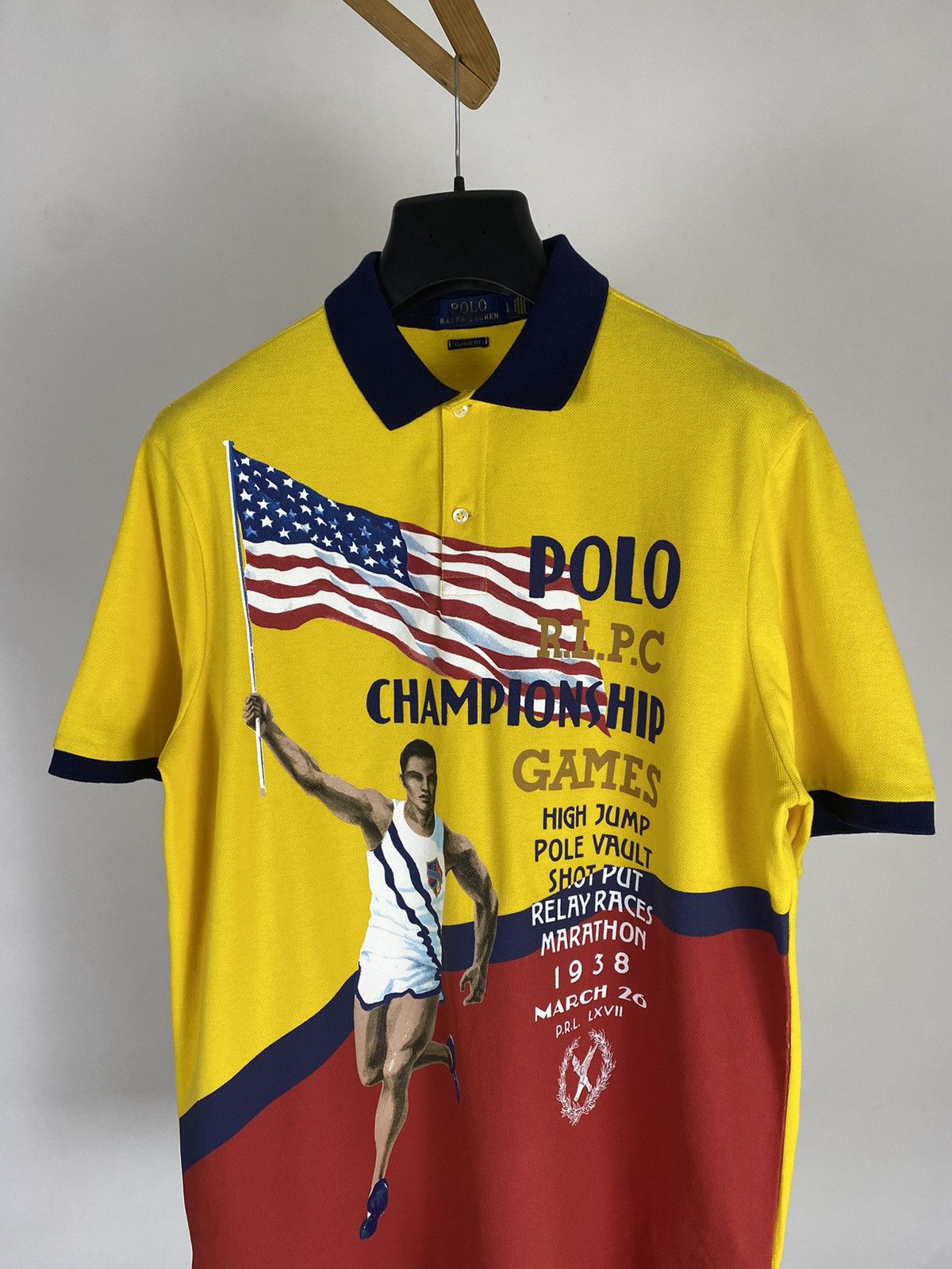 Polo Ralph Lauren × USA Olympics Polo Ralph Lauren Championship Olympic Polo T-Shirt Tee Size US L / EU 52-54 / 3 - 2 Thumbnail