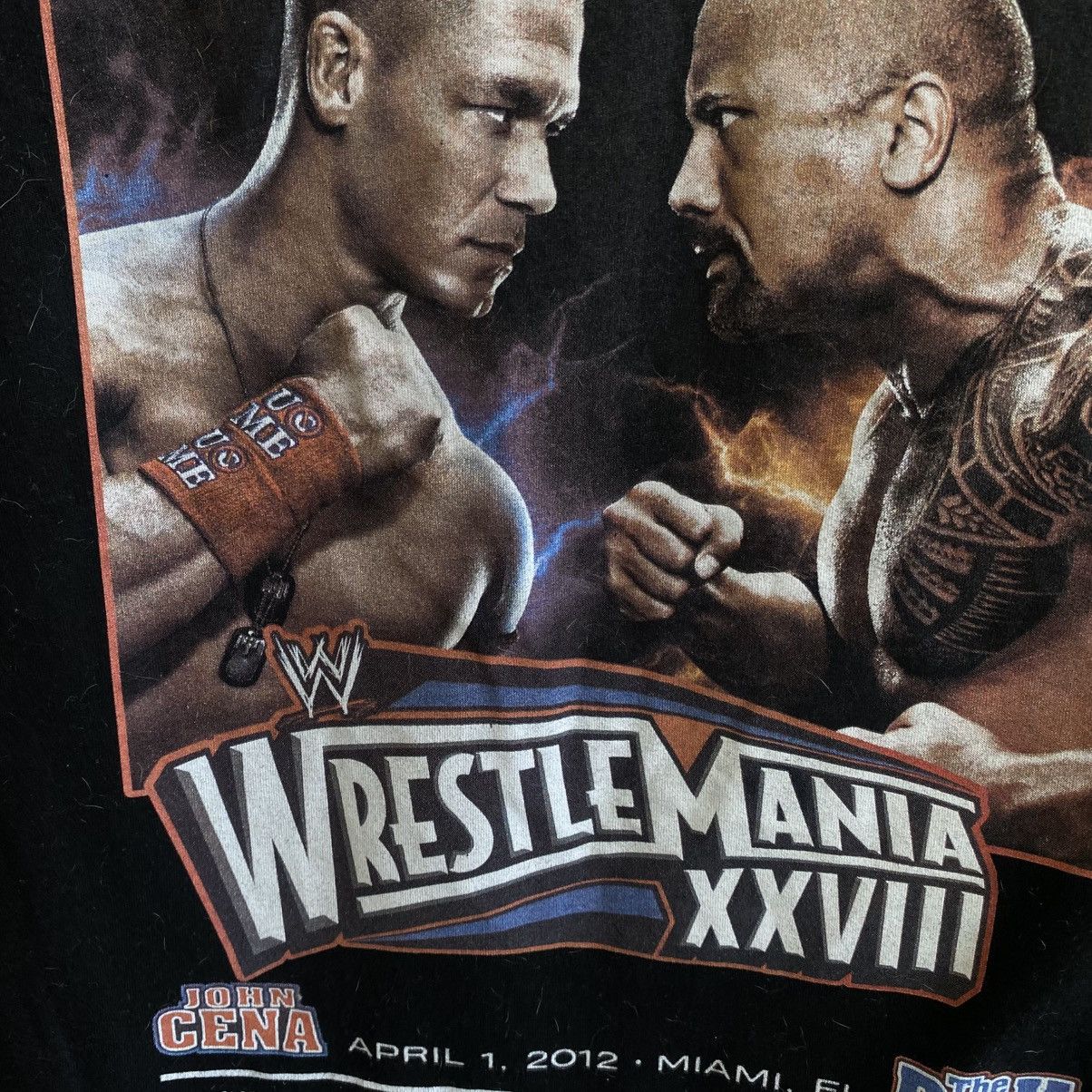 WWE Vintage Wwe Wrestling Mania The Rock VS John Cena tee Size US XS / EU 42 / 0 - 3 Thumbnail