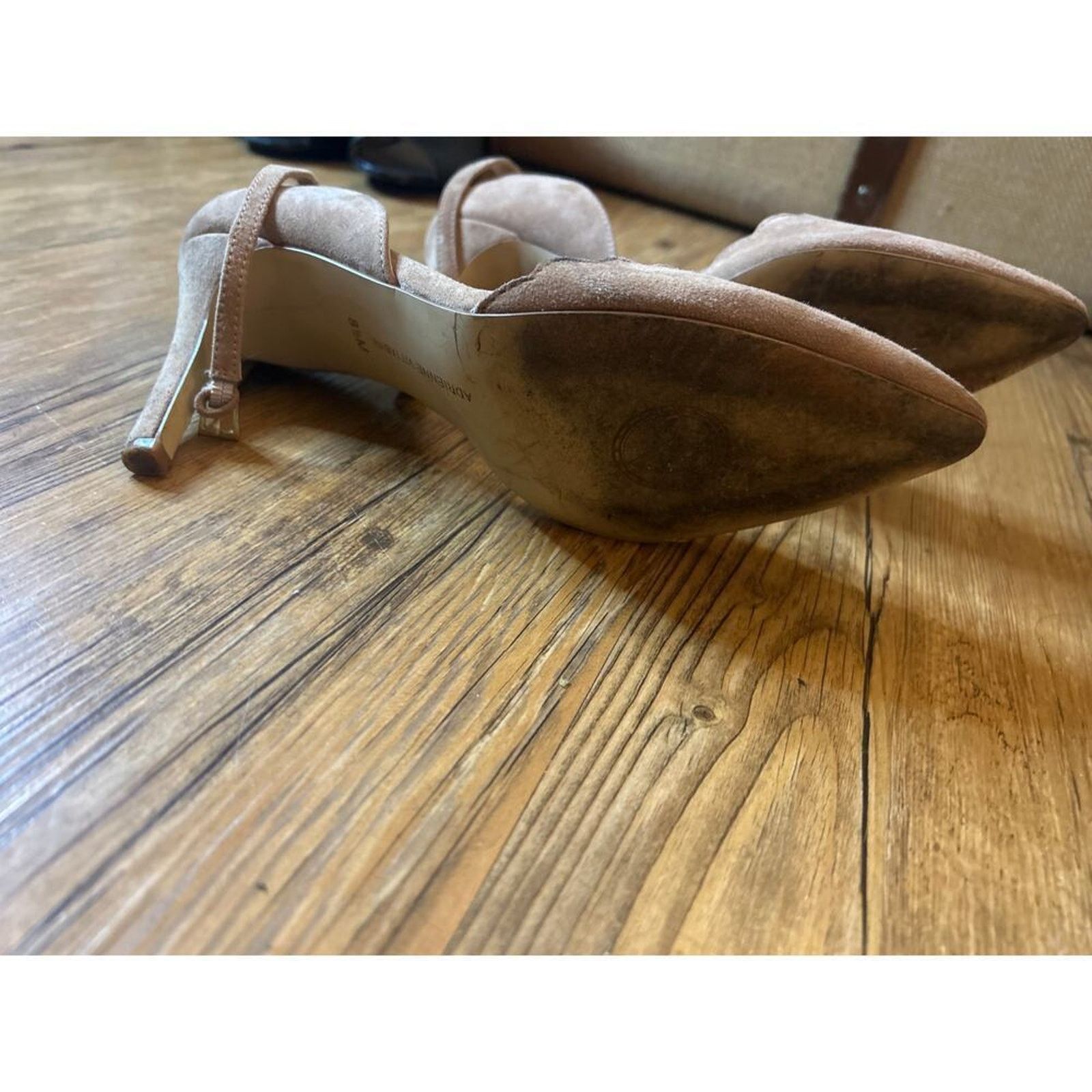 Adrianna Papell Preloved Adrienne Vittadini Suede Leather Heels Shoes 8.5 Size US 8.5 / IT 38.5 - 6 Thumbnail