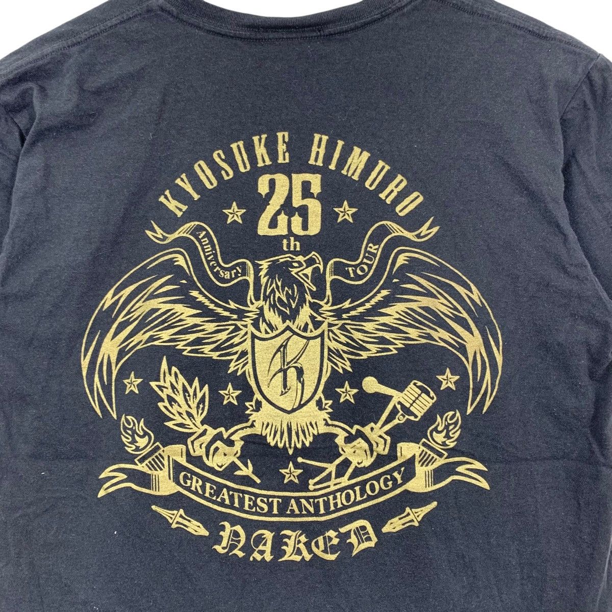Japanese Brand KYOSUKE HIMURO NAKED 25th Anniversary JapaneseBand TShirt Size US S / EU 44-46 / 1 - 2 Thumbnail