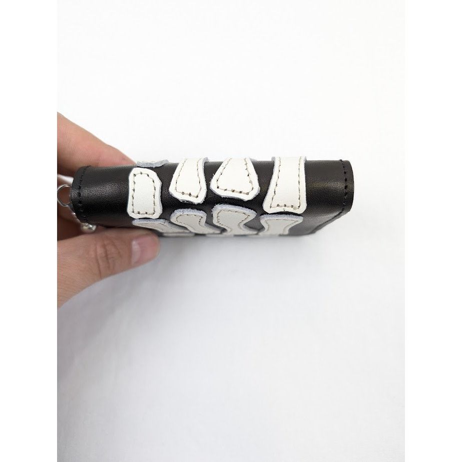 Kapital Kapital Zip Wallet Black/White Size ONE SIZE - 3 Thumbnail