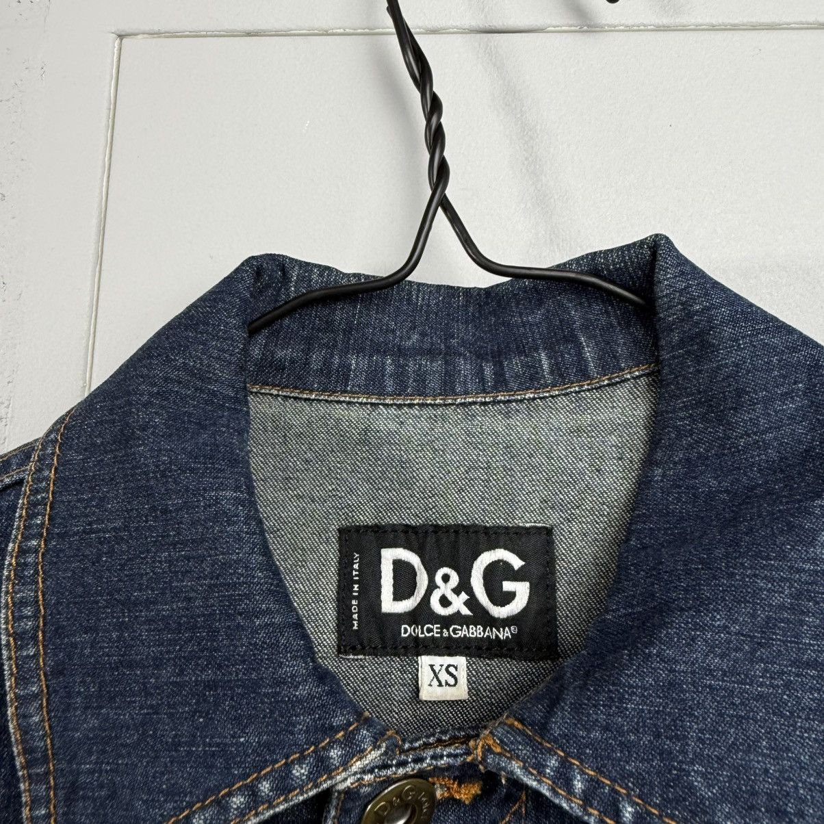Dolce & Gabbana Vintage Jeans Jacket Dolce & Gabbana Avant Garde Size XS / US 0-2 / IT 36-38 - 4 Thumbnail