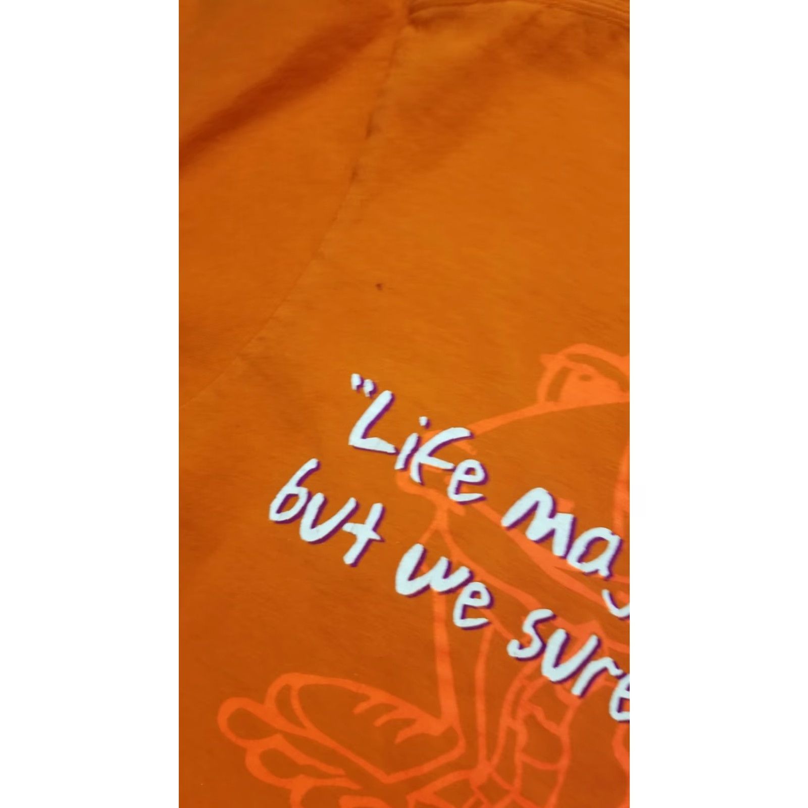 Gildan Gildan The Frosty Frog Cafe T-Shirt Womens M Orange Double-Sided Distress Logo Shirt"> Size M / US 6-8 / IT 42-44 - 3 Thumbnail