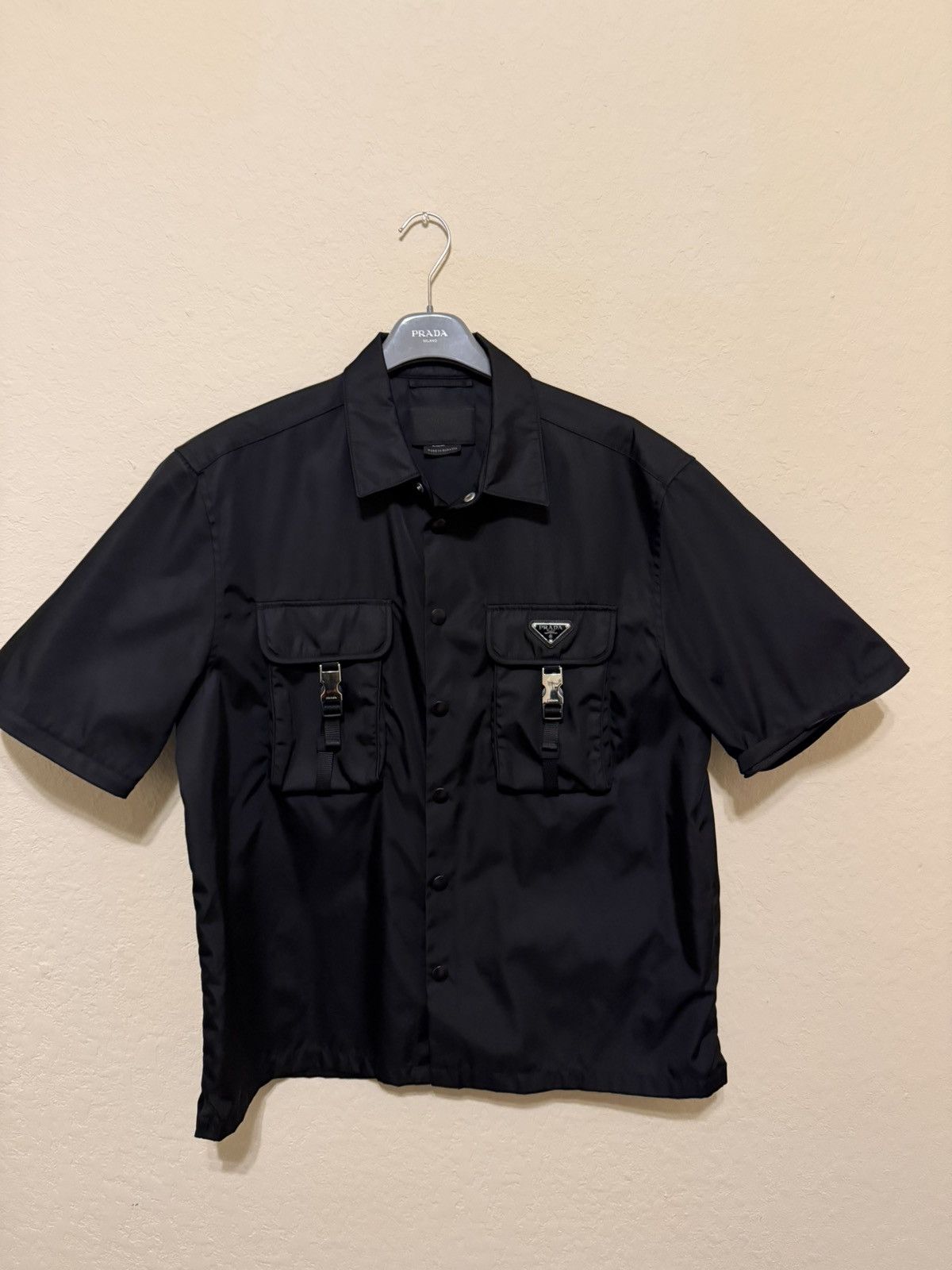 Prada Prada Mens Nylon Shirt XL Size US XL / EU 56 / 4 - 6 Thumbnail