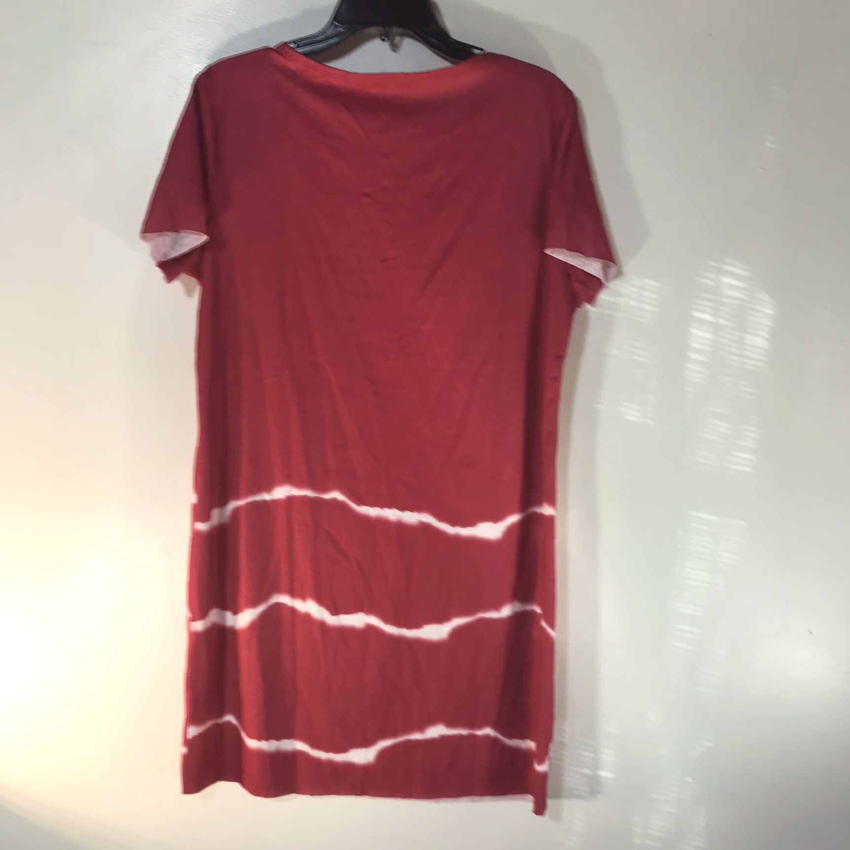 Vintage VINTAGE Miss Look Tie Dyed Shirt Dress Women's Size L Pink/White Knee Length Casual Size L / US 10 / IT 46 - 2 Thumbnail