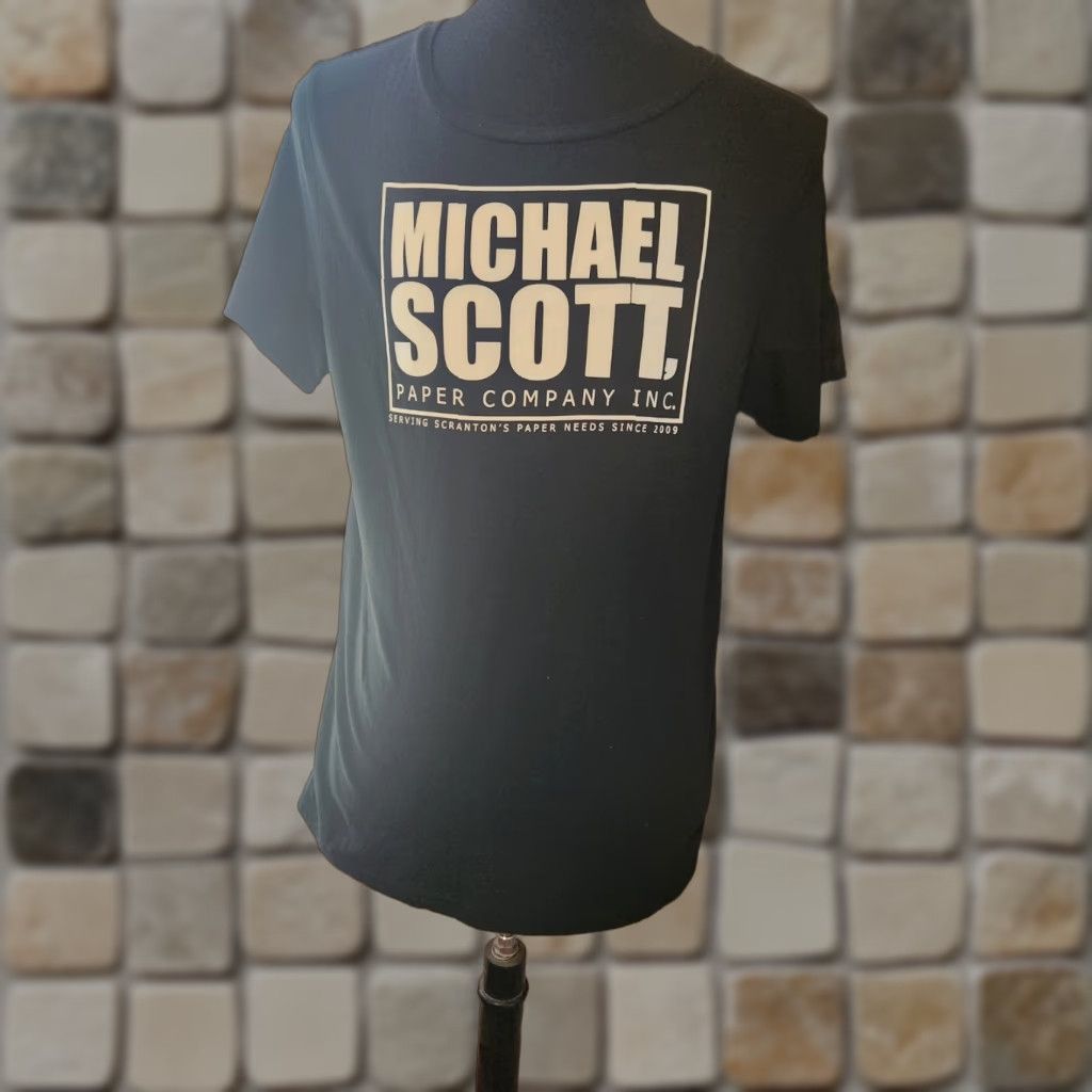 Ripple Junction The Office Michael Scott Paper Company Black T Shirt Size XL Size US XL / EU 56 / 4 - 1 Thumbnail