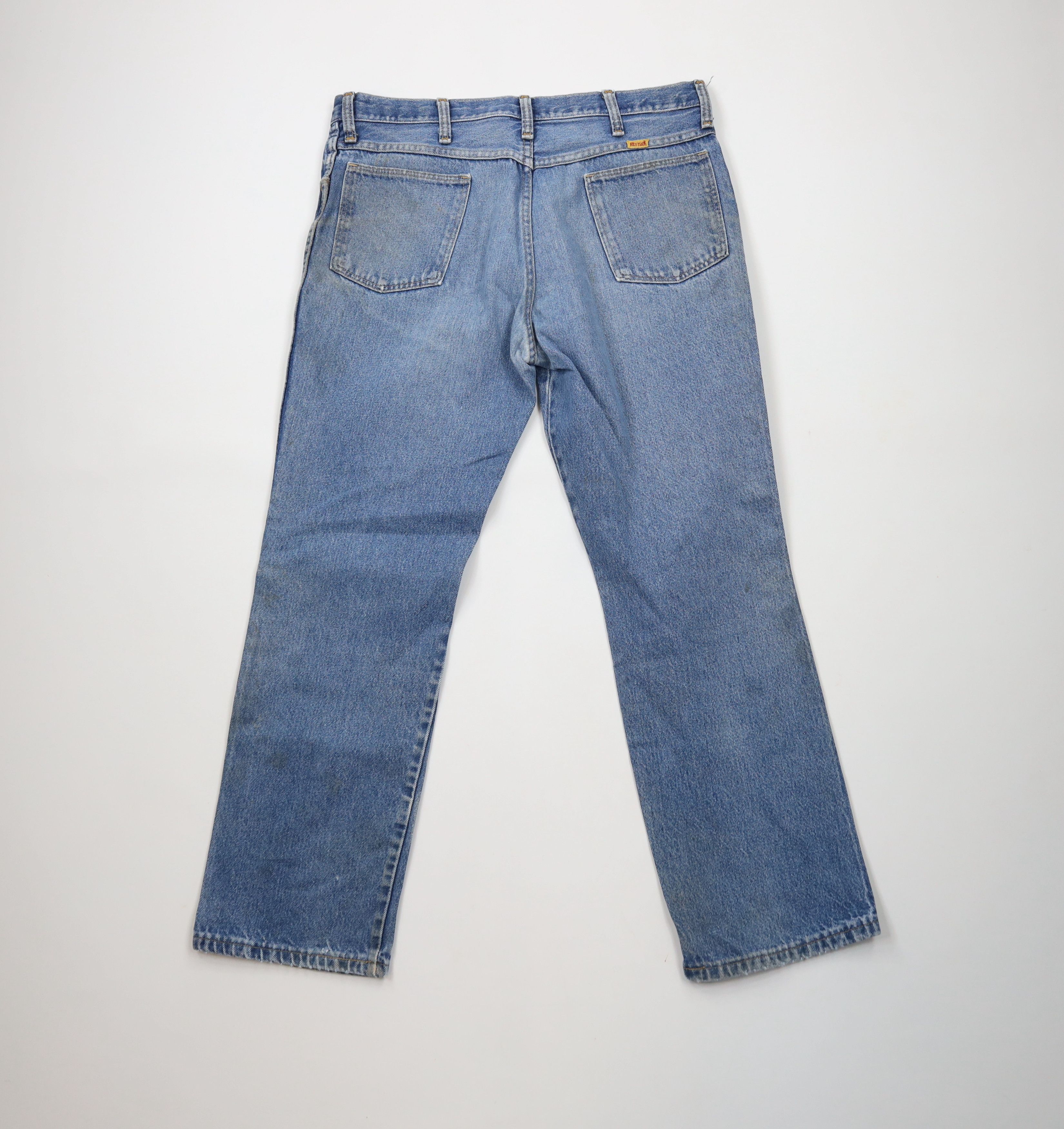 Vintage Vintage 70s 80s Streetwear Straight Leg Denim Jeans USA Size US 34 / EU 50 - 10 Thumbnail